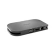 Kensington Sd1610P USB-C Mobile 4K Dock with Pass-Through Charging for Microsoft Surface Go & Surface Book 2 - K38365WW