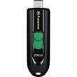 Transcend 256GB, USB3.2, Pen Drive, Type-C, Capless, Black - TS256GJF790C