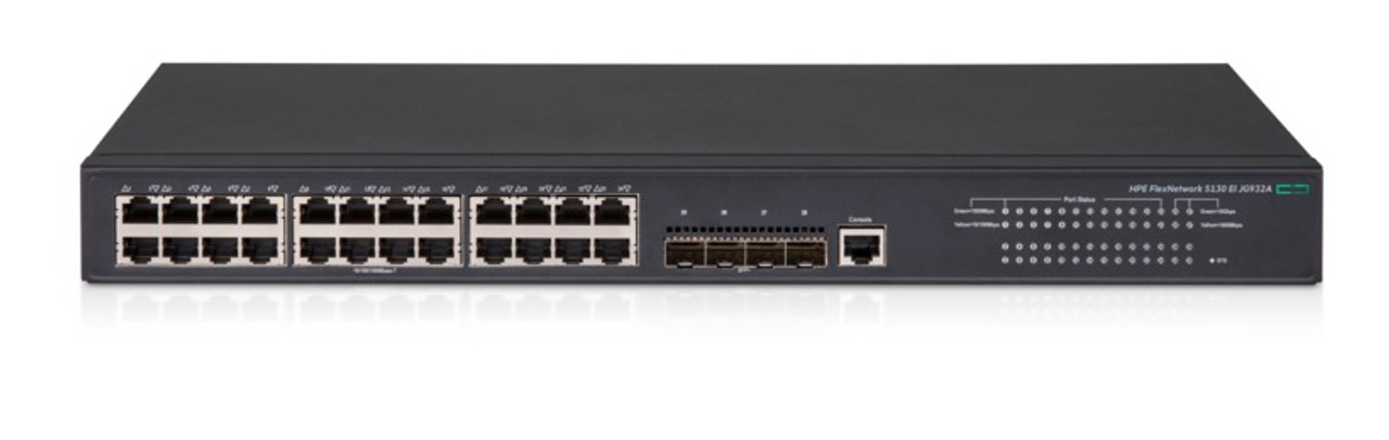 HPE 5130 24G 4SFP+ EI Switch Europe -English localization