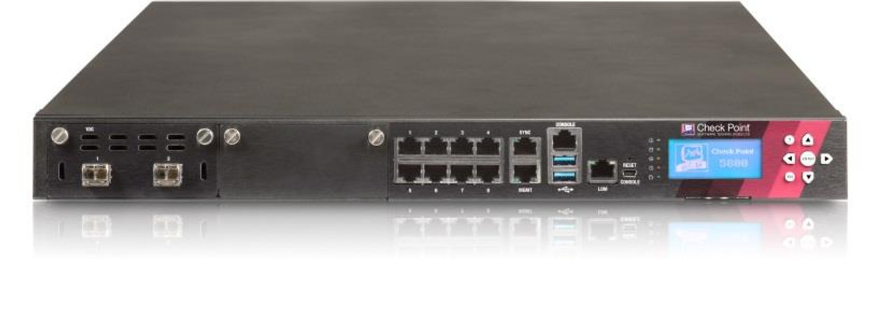 5800 Next Generation Threat Prevention Appliance - High Performance Package with 10 Virtual Systems