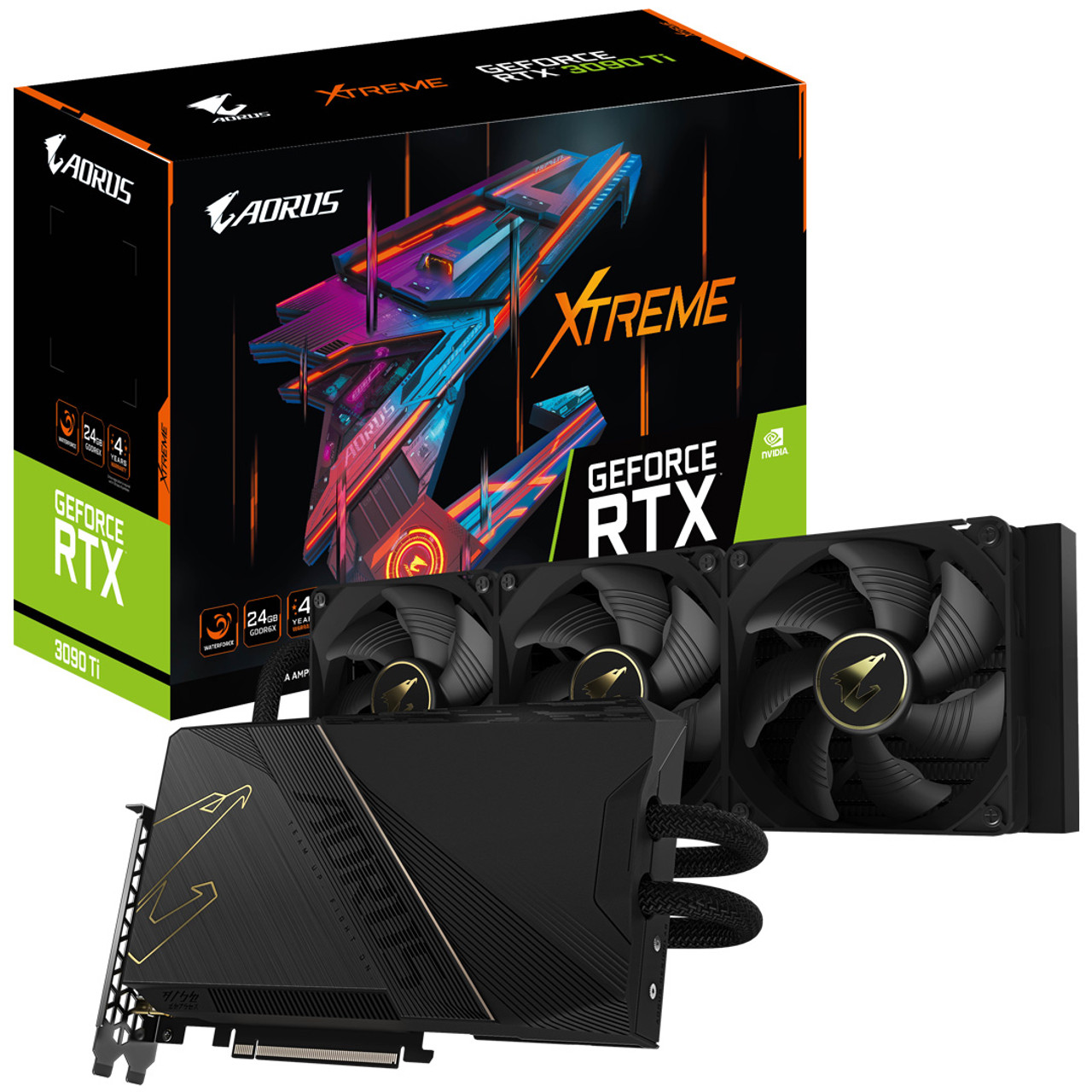 Gigabyte AORUS GeForce RTX 3090 Ti XTREME WATERFORCE 24G