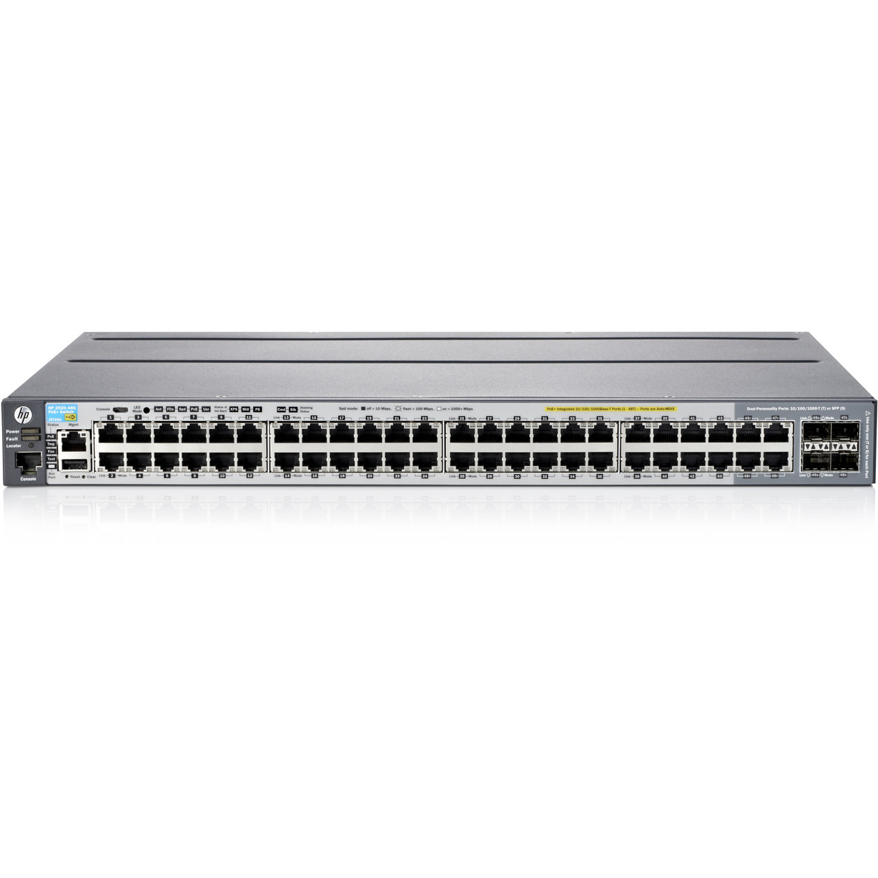 HPE 2920-48G-POE+ Switch