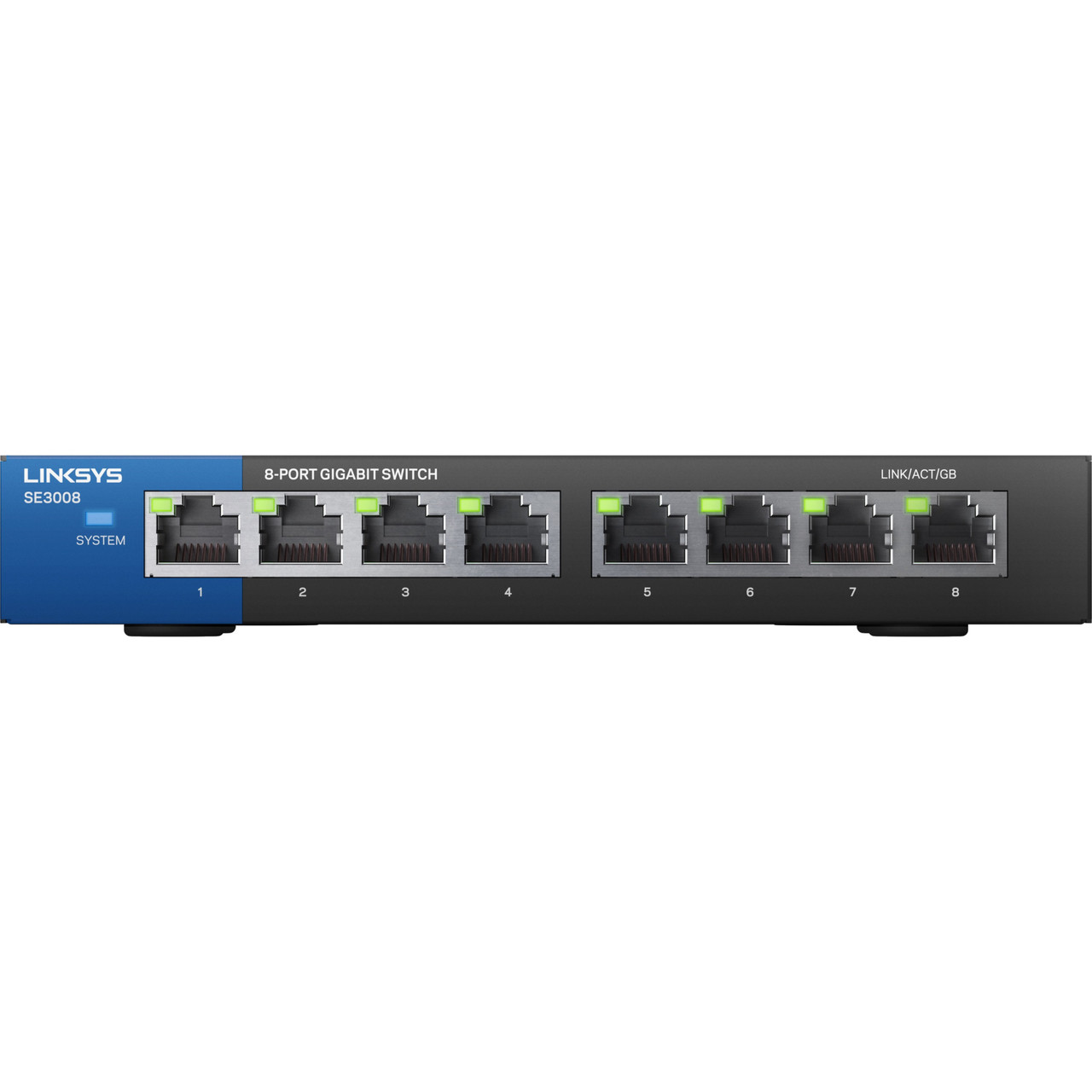 Linksys SE3008 Gigabit 8-Port Ethernet Switch