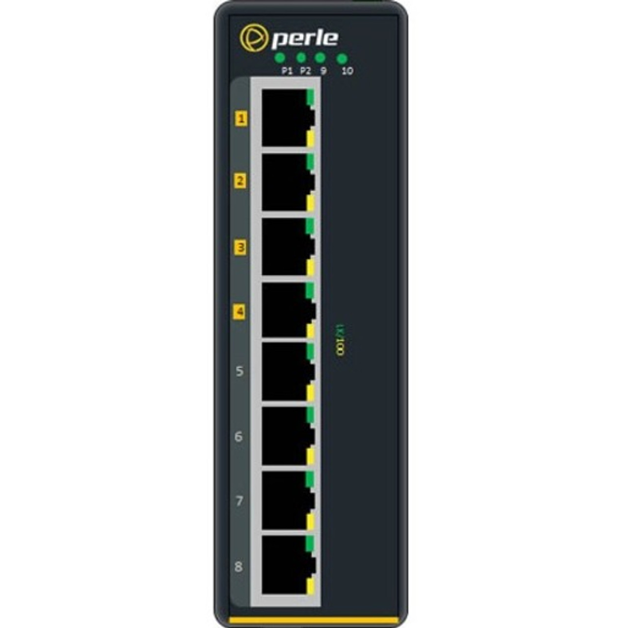 Perle IDS-108FPP-DM1SC2U - Industrial Ethernet Switch with Power Over Ethernet