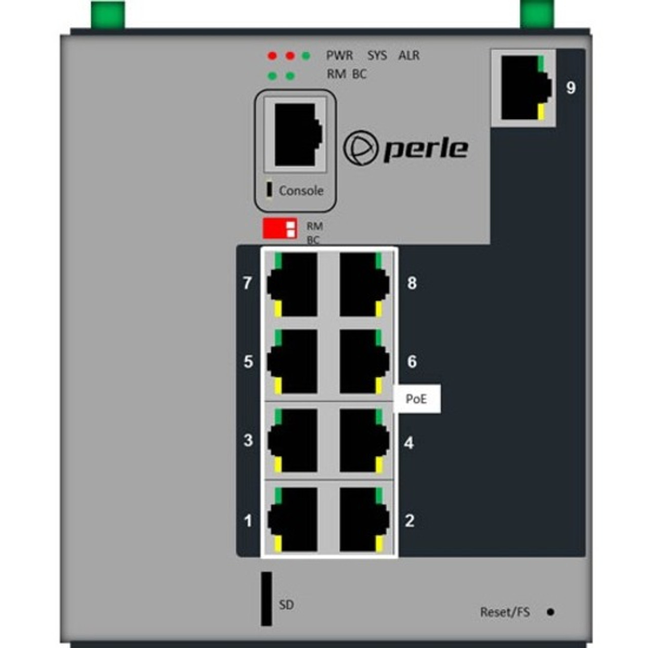 Perle Industrial Managed Power Over Ethernet Switch