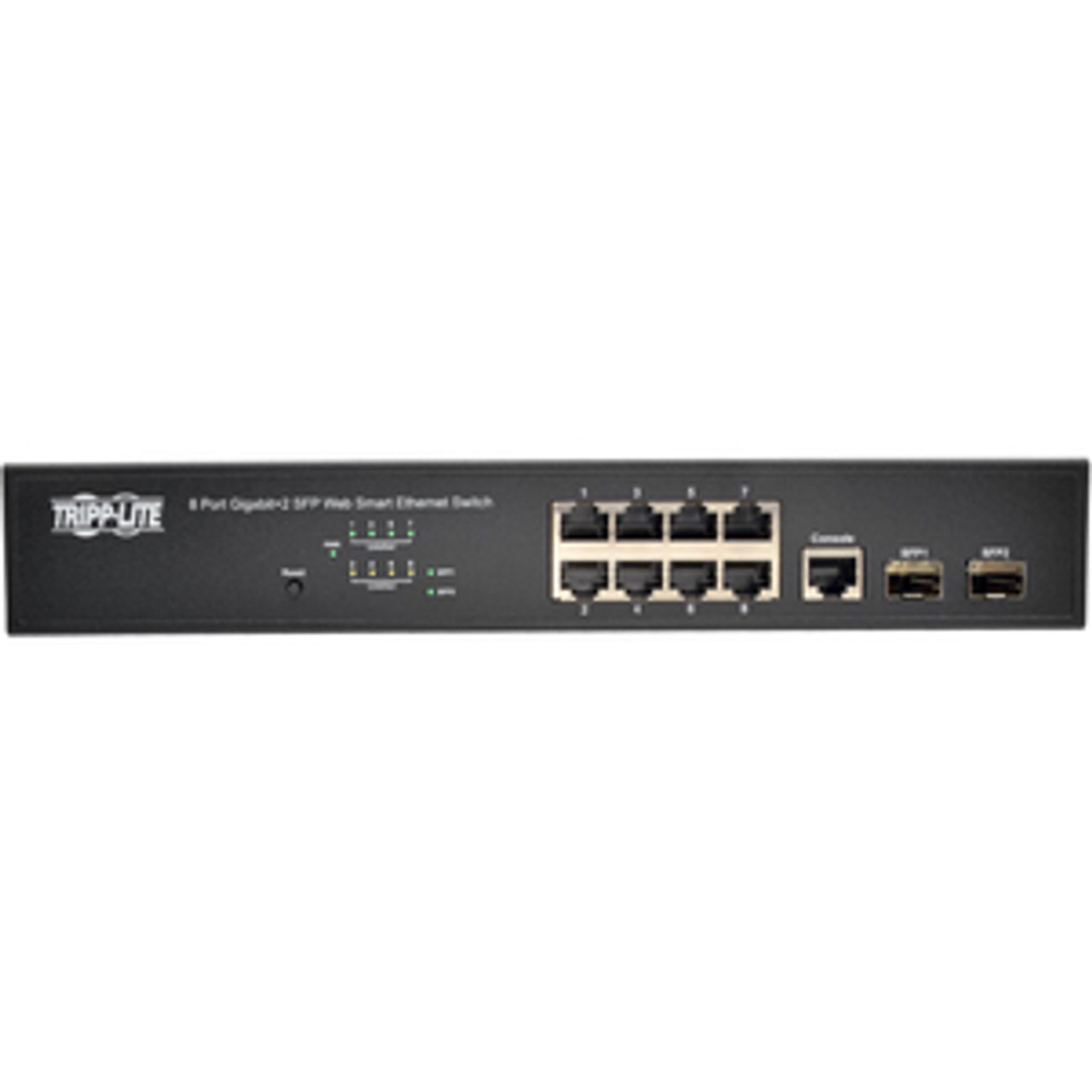 Tripp Lite 8-Port Gigabit Ethernet Switch L2 Managed SFP 10/100/1000Mbps