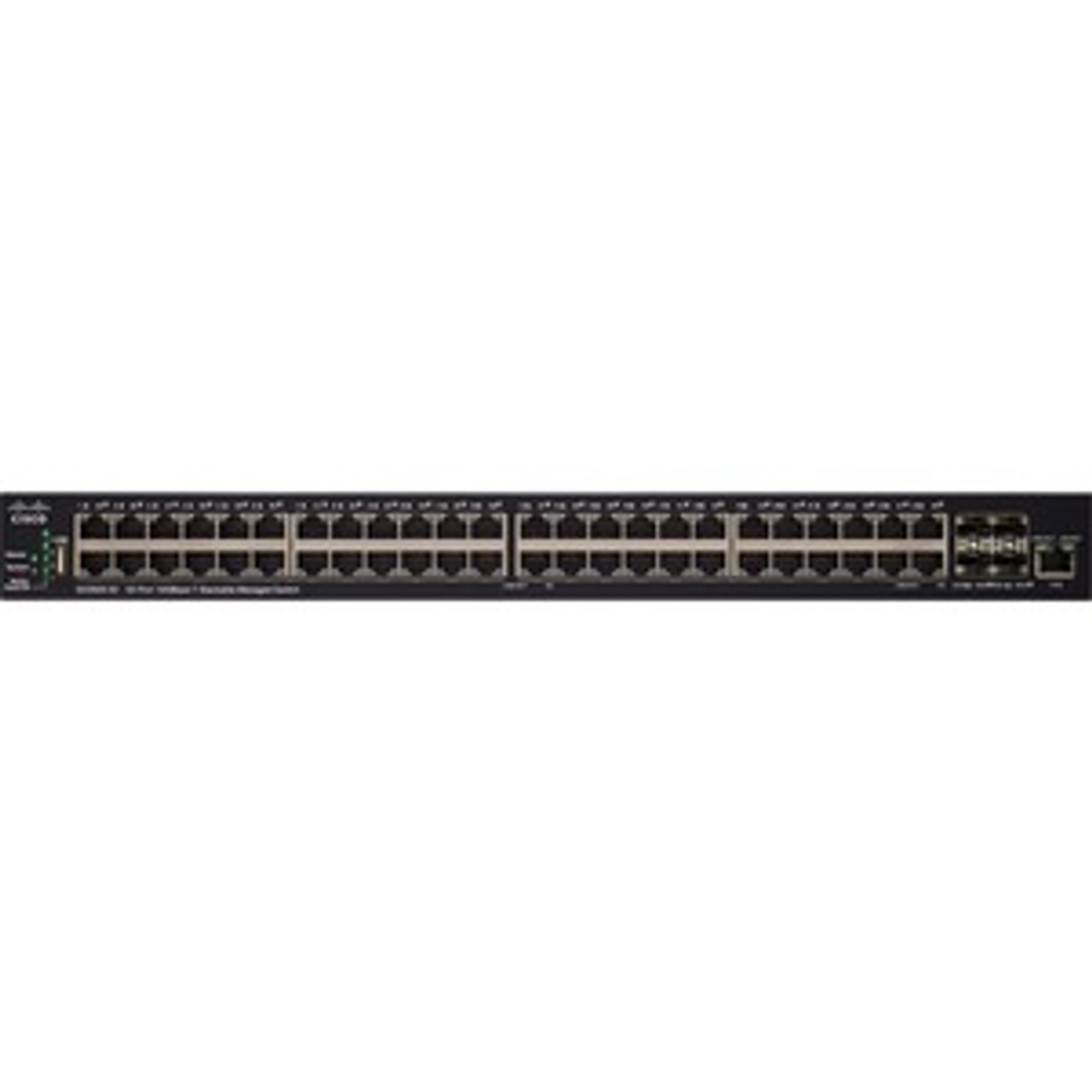 Cisco SX350X-52 52-Port 10GBase-T Stackable Managed Switch