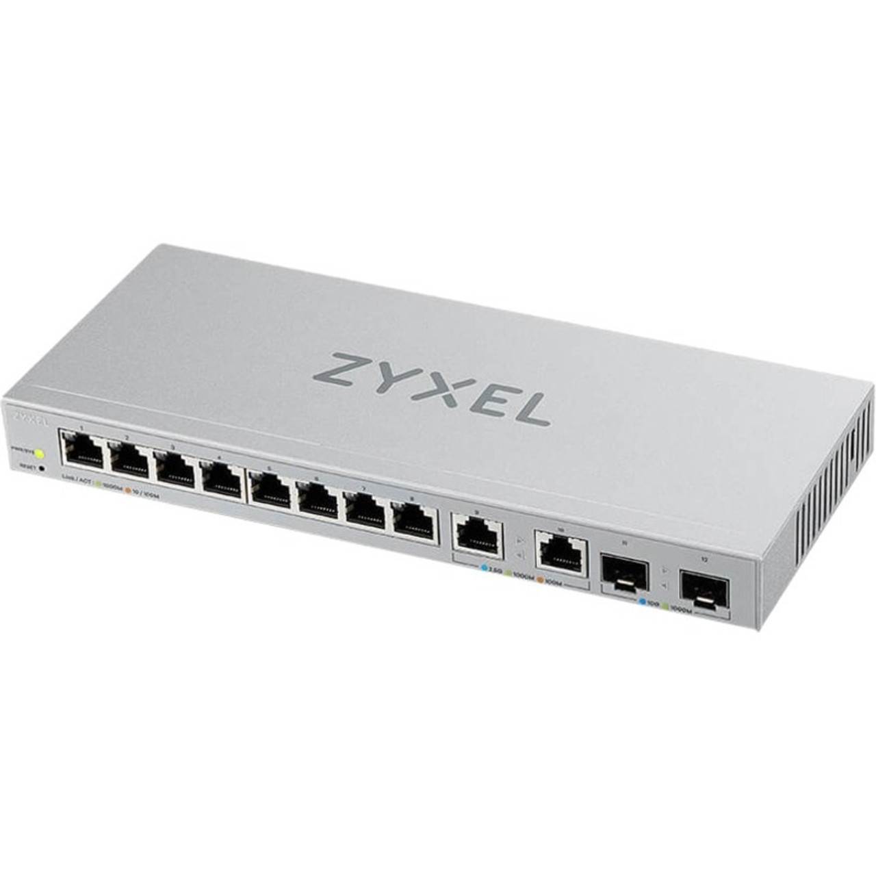 YXEL 12-Port Web-Managed Multi-Gigabit Switch
