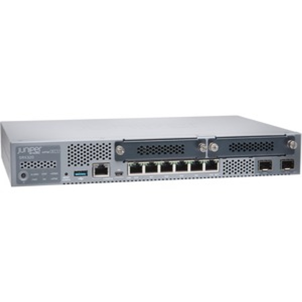 Juniper SRX320 Router - 6 Ports - PoE Ports - Management Port - 4 - Gigabit Ethernet - Desktop - 1 Year - Srx320-Poe