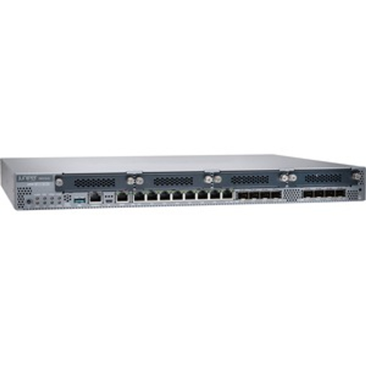 Juniper SRX345 Router - 8 Ports - Management Port - 12 - Gigabit Ethernet - 1U - Rack-mountable - 1 Year - Srx345-Jsb