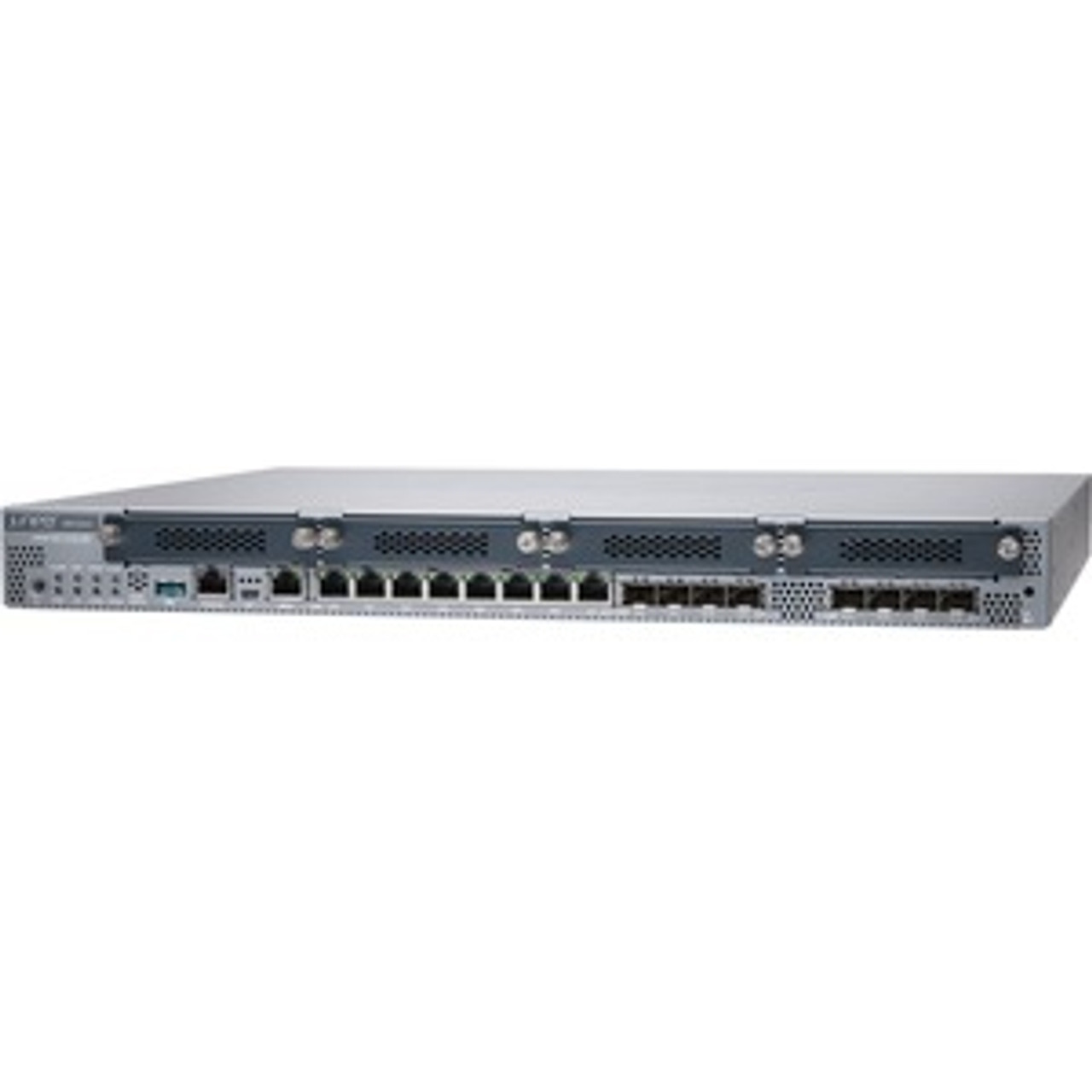 Juniper SRX340 Router - 8 Ports - Management Port - 8 - Gigabit Ethernet - 1U - Rack-mountable - Srx340-Sys-Jb