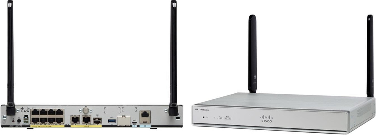 Cisco C1117-4PLTELA Router - 5 Ports - PoE Ports - Management Port