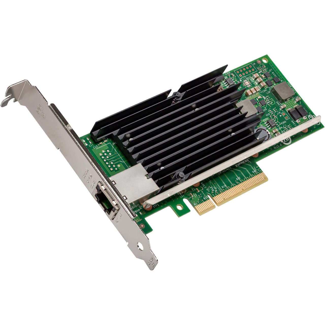 Intel Ethernet Converged Network Adapter X540-T1 - PCI Express x8 - 1  Port(s) - 1 x Network (RJ-45) - Twisted Pair - Full-height, Low-profile -  Bulk -