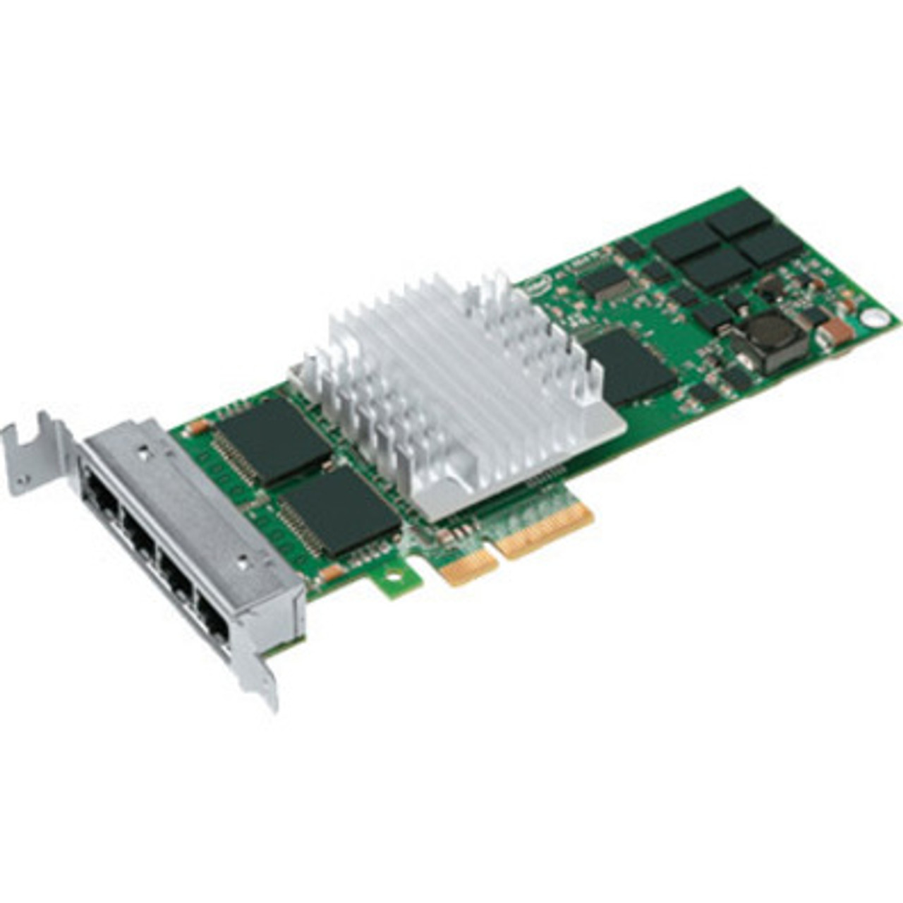 Intel PRO/1000 PT Quad Port LP Server Adapter - PCI Express - 4 Port(s) - 4 - Twisted Pair - 10/100/1000Base-T - Plug-in Card PRO/1000PT 4PORT 10/100/1000BTX