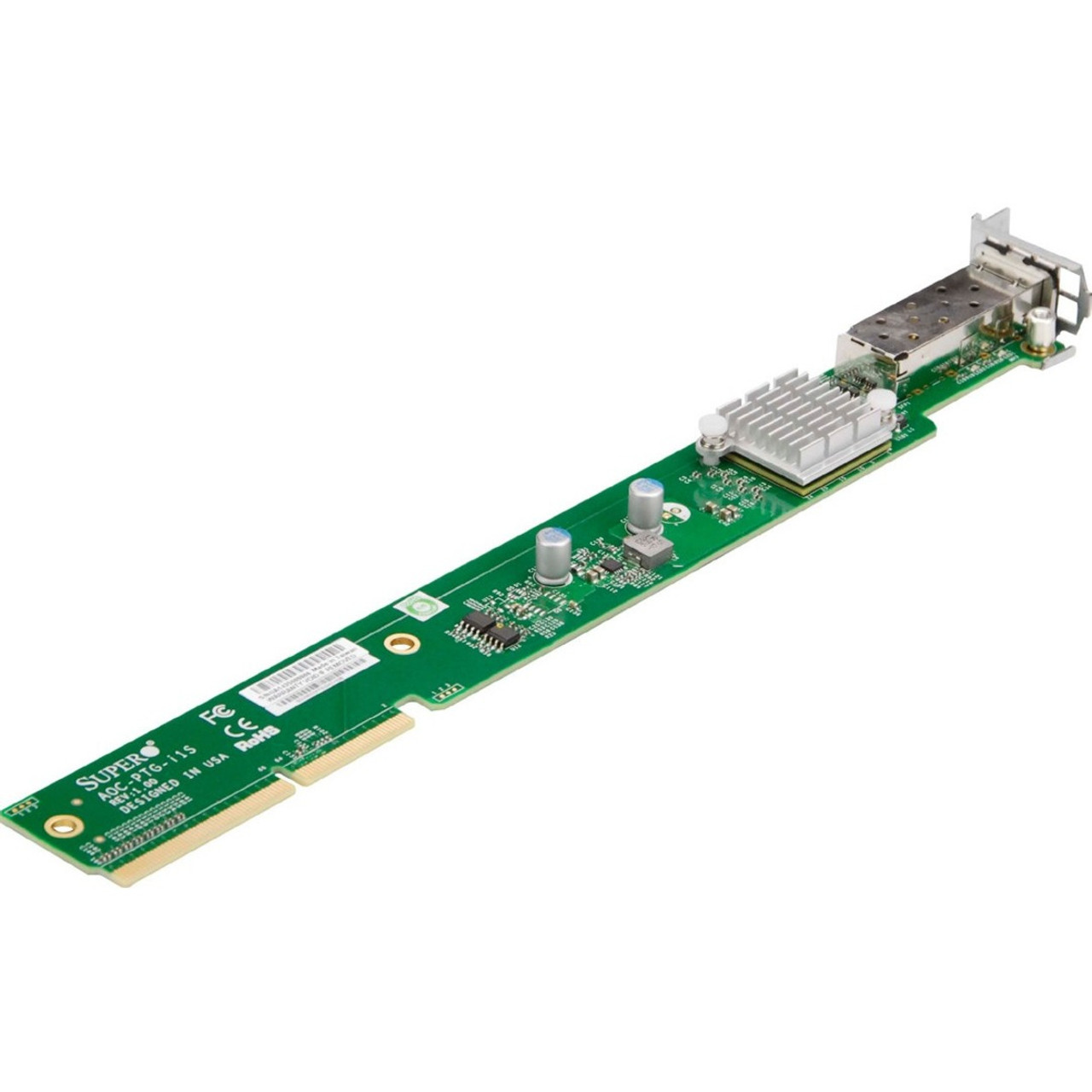 Supermicro Add-on AOC-PTG-i1S 10Gigabit Ethernet Adapter - AOC-PTG-I1S