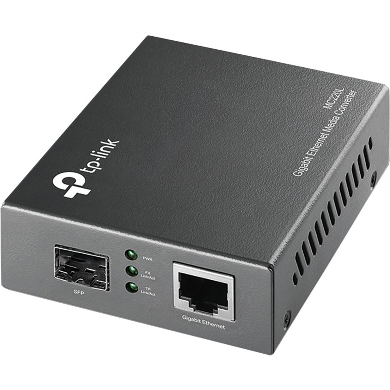 Gigabit SFP to RJ45 Fiber Media Converter MC220L