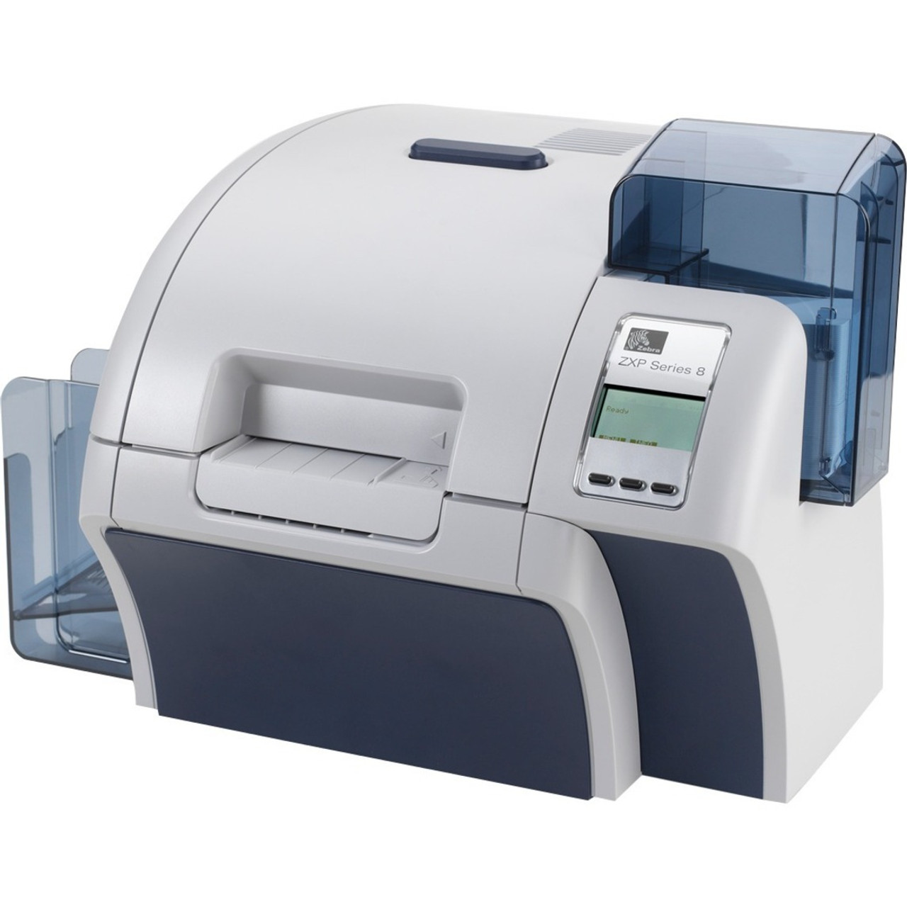 Zebra ZXP Series 8 Double Sided Dye Sublimation/Thermal Transfer Printer - Color - Card Print - Ethernet - USB - US - Z83-000C000GUS00