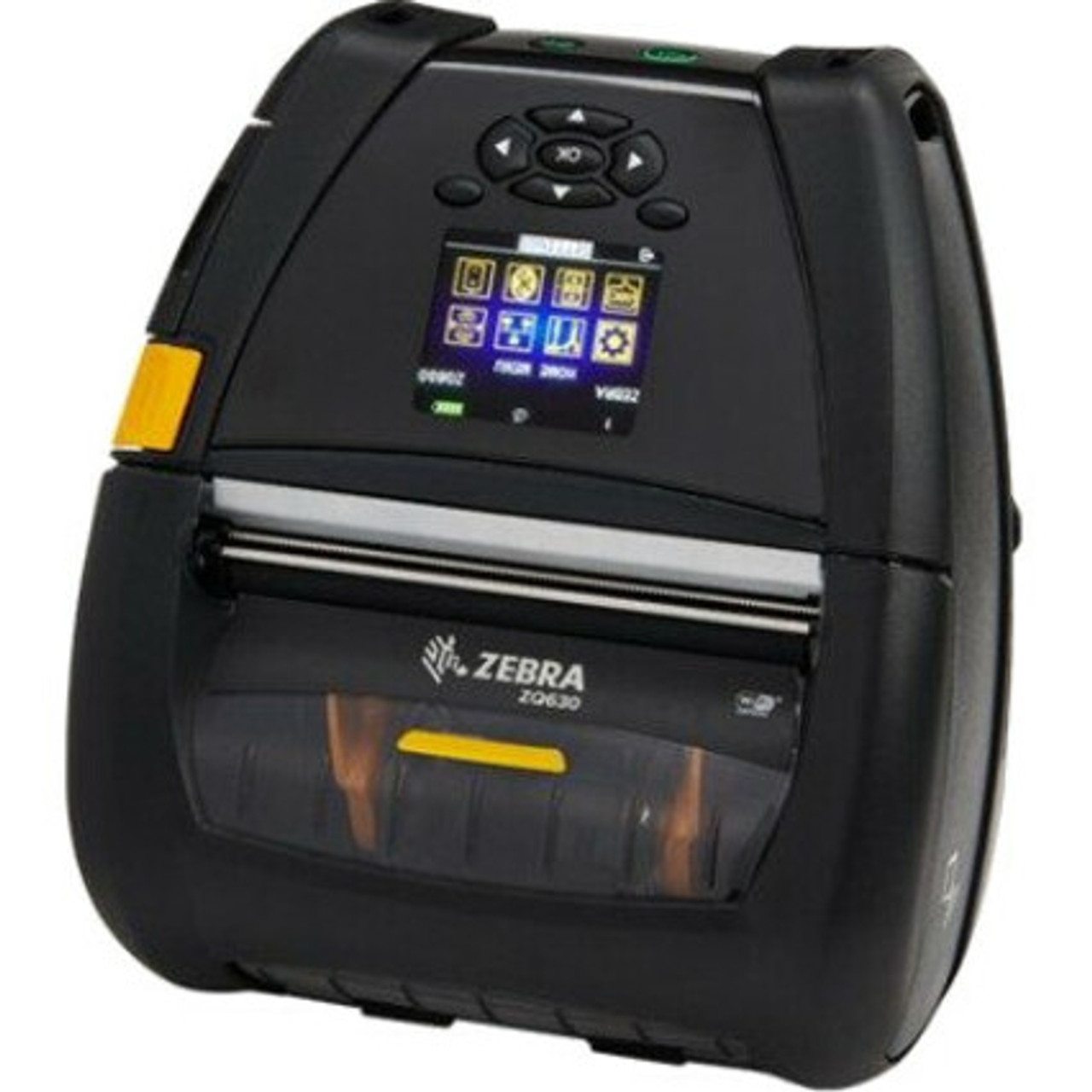 Zebra ZQ630 Mobile Direct Thermal Printer - Monochrome - Handheld - Label Print - Bluetooth - Near Field Communication (NFC) - RFID - ZQ63-AUFAL00-00