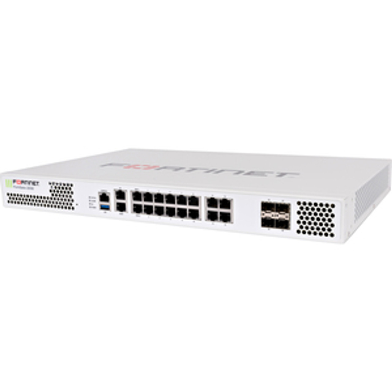 Fortinet FortiGate 200E Network Security/Firewall Appliance - 16 Port - 10/100/1000Base-T, 1000Base-X - Gigabit Ethernet - 16 x RJ-45 - 4 Total Expansion Slots - 1U - Rack-mountable FC.