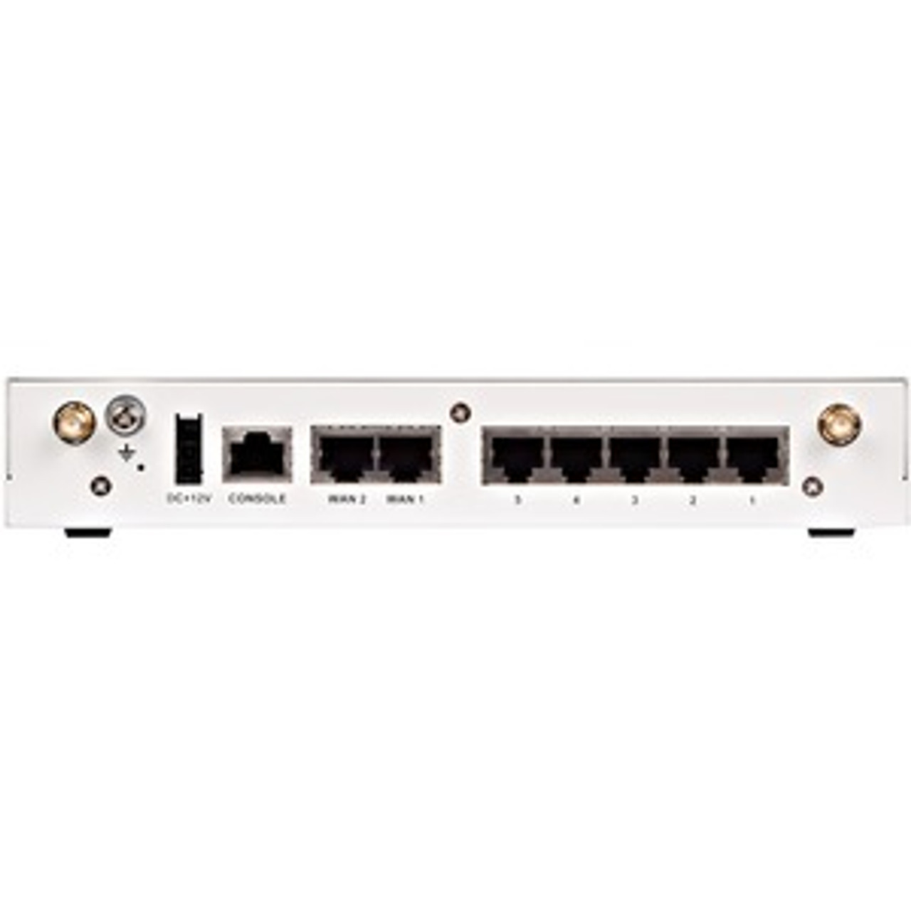 Fortinet FortiWifi FWF-51E Network Security/Firewall Appliance - 7 Port - 10/100/1000Base-T - Gigabit Ethernet - Wireless LAN IEEE 802.11a/b/g/n - AES (256-bit), SHA-256 - 200 VPN - 5 x RJ-45 - 5 Years 24X7 Forticare and Fortiguard UTP,