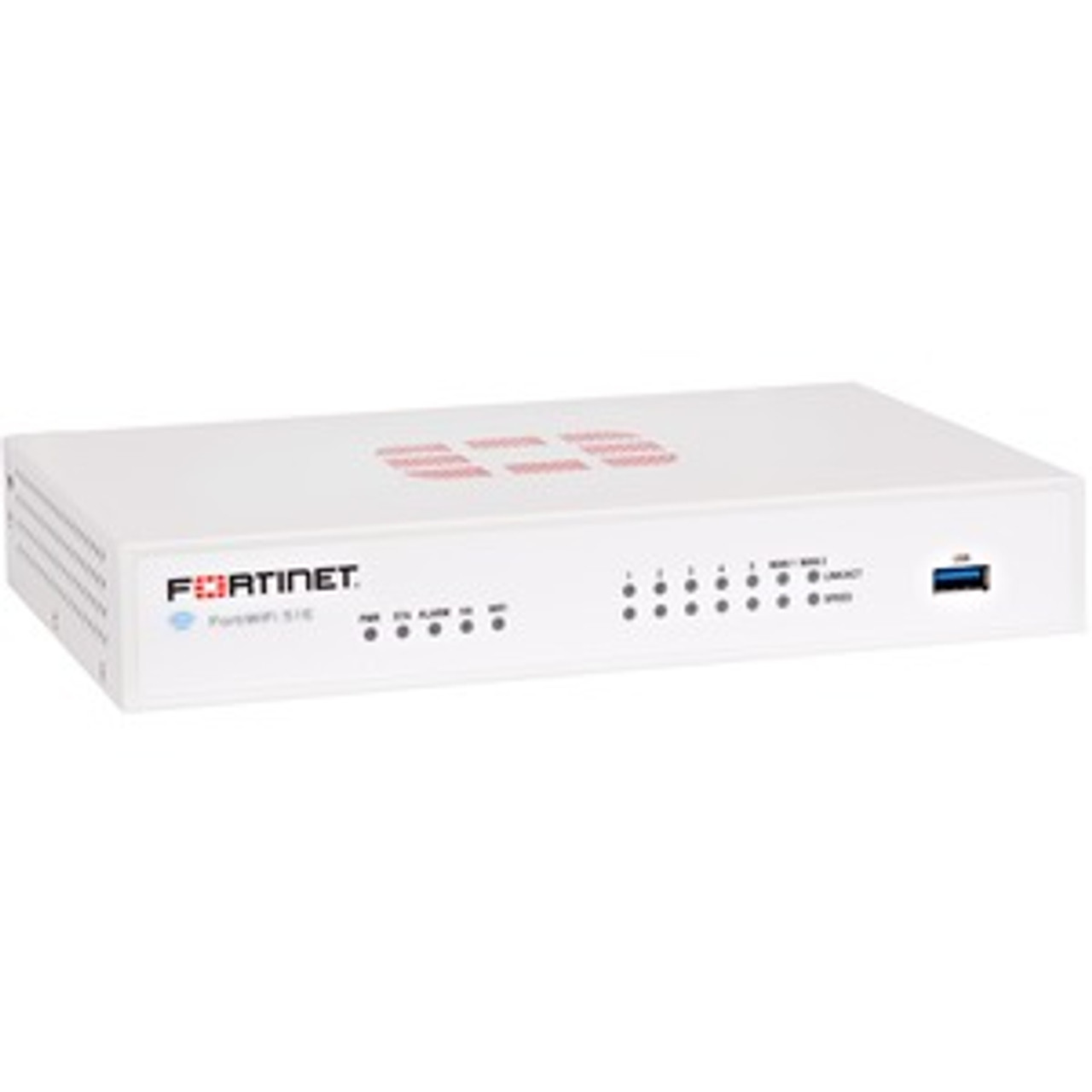 Fortinet FortiWifi FWF-51E Network Security/Firewall Appliance - 7 Port - 10/100/1000Base-T - Gigabit Ethernet - Wireless LAN IEEE 802.11a/b/g/n - AES (256-bit), SHA-256 - 200 VPN - 5 x RJ-45 - 5 Years 24X7 Forticare and Fortiguard UTP - .