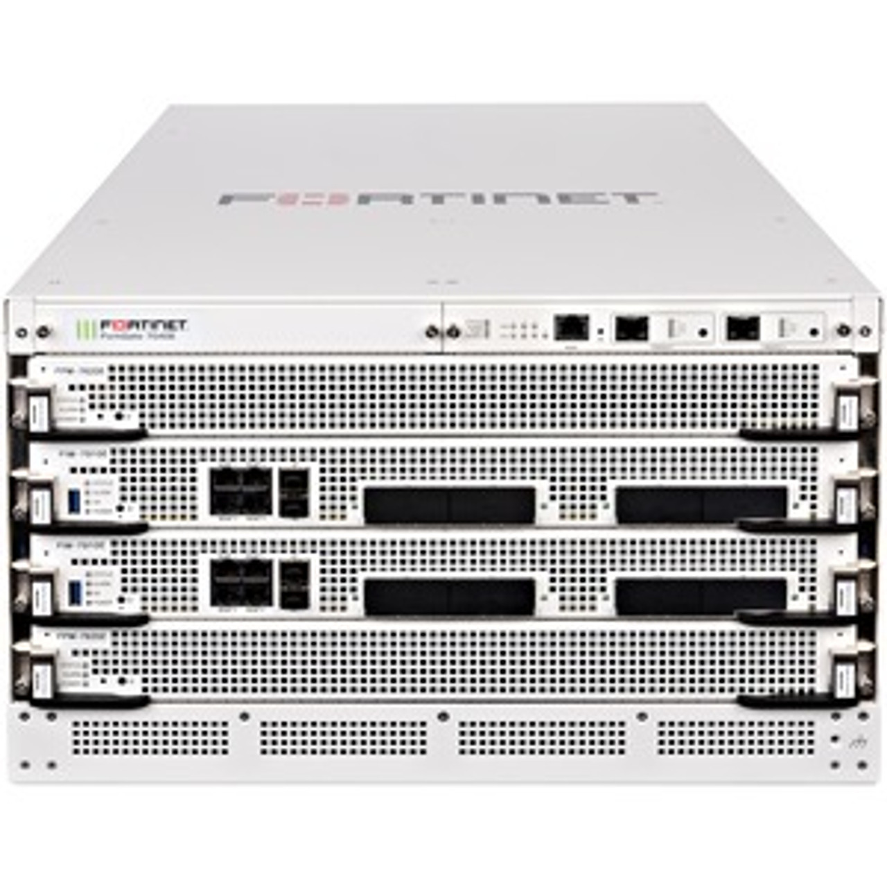 Fortinet FortiGate FG-7040E Network Security/Firewall Appliance - AES (256-bit), SHA-1 - 48000 VPN - 4 Total Expansion Slots - 1 Year 24x7 FortiCare and Unified Threat Protection (UTP) - 6U - Rack-mountable 24X7