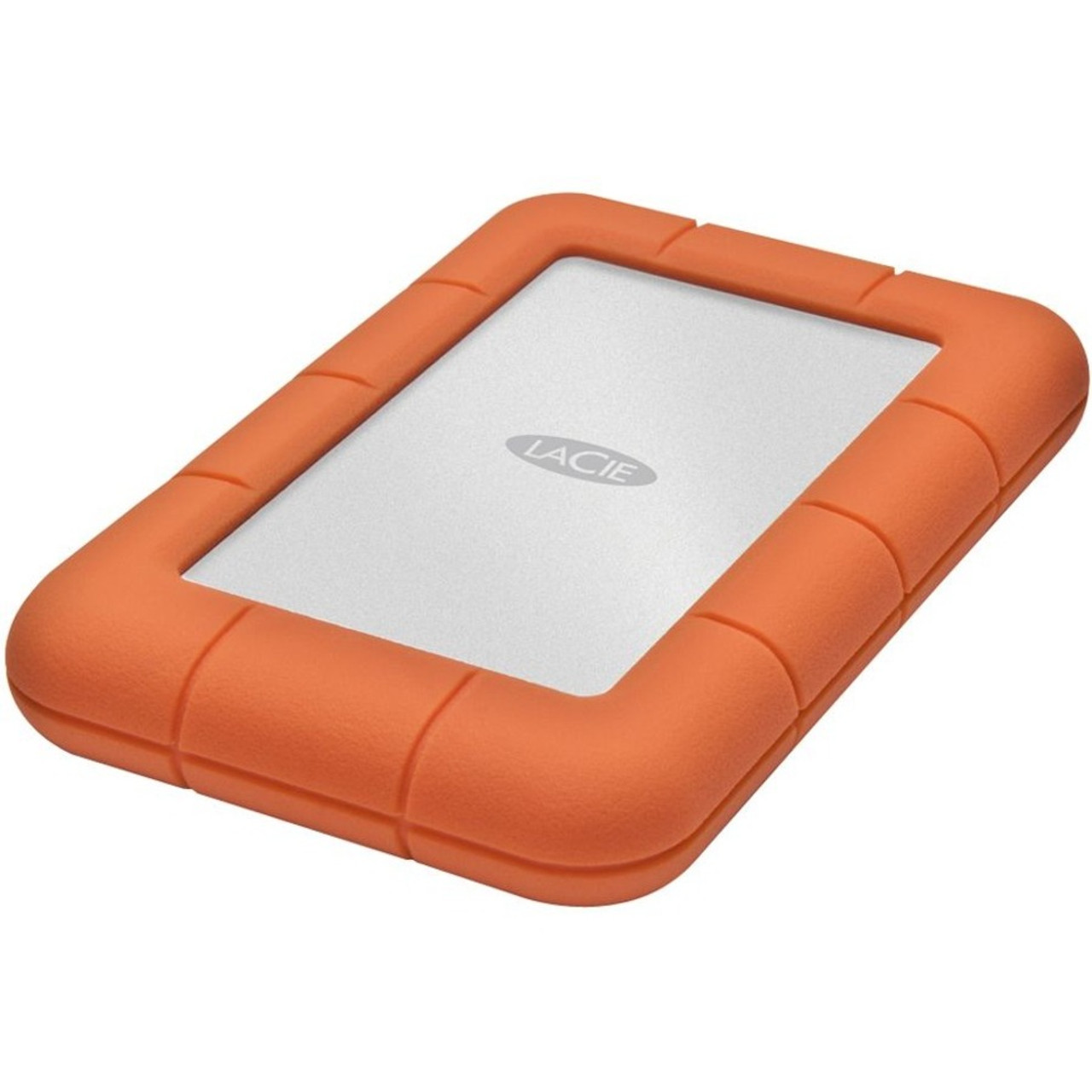 LaCie Rugged Mini LAC9000298 2 TB Portable Hard Drive - External - Orange