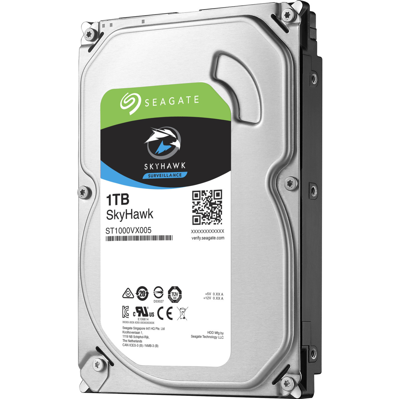 Seagate SkyHawk ST1000VX005 1 TB Hard Drive - Internal - SATA (SATA/600)