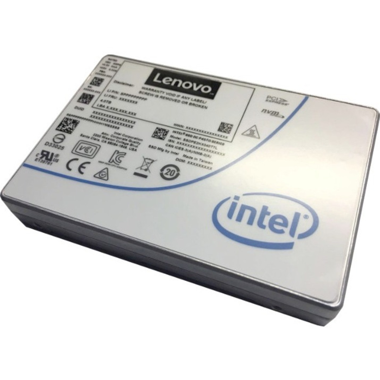 Lenovo DC P4510 2 TB Solid State Drive - Internal - U.2 (SFF-8639) NVMe