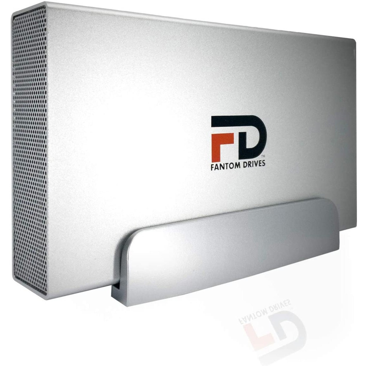 Fantom Drives 10TB External Hard Drive - GFORCE 3 PRO - 7200RPM, USB 3, Aluminum, Silver