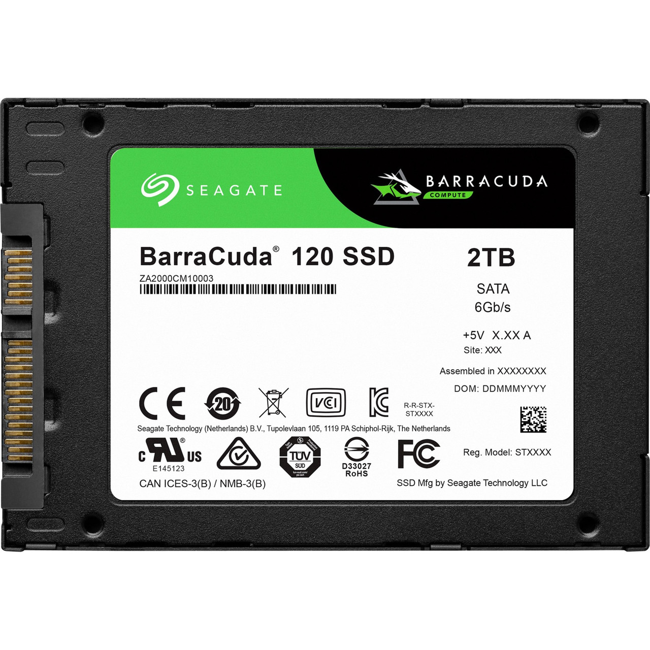Seagate BarraCuda 120 ZA2000CM10003 2 TB Solid State Drive - 2.5" Internal - SATA