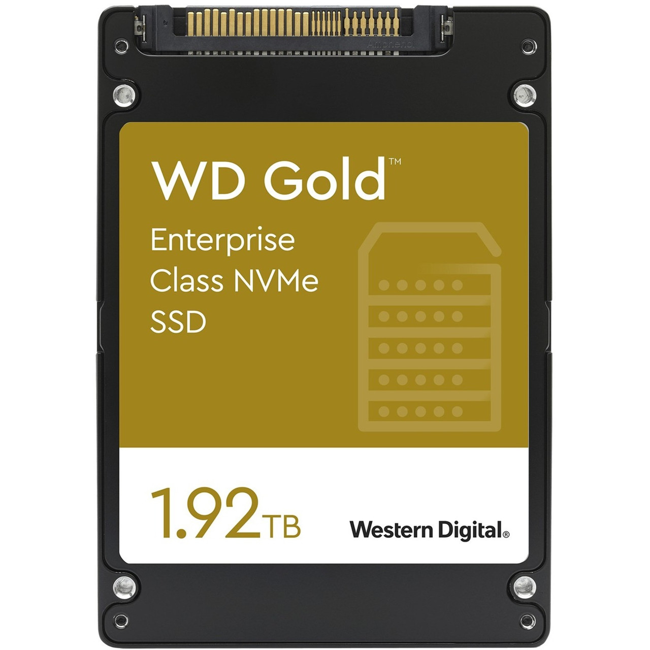 Western Digital Gold WDS192T1D0D 1.92 TB Solid State Drive - Internal - U.2 (SFF-8639)