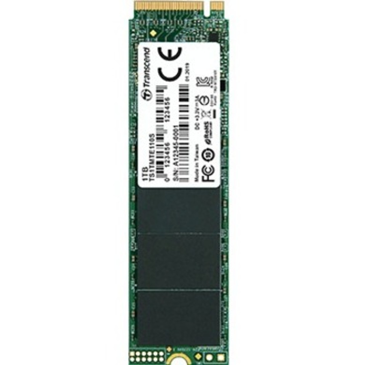 Transcend 112S 1 TB Solid State Drive - M.2 2280 Internal - PCI Express NVMe