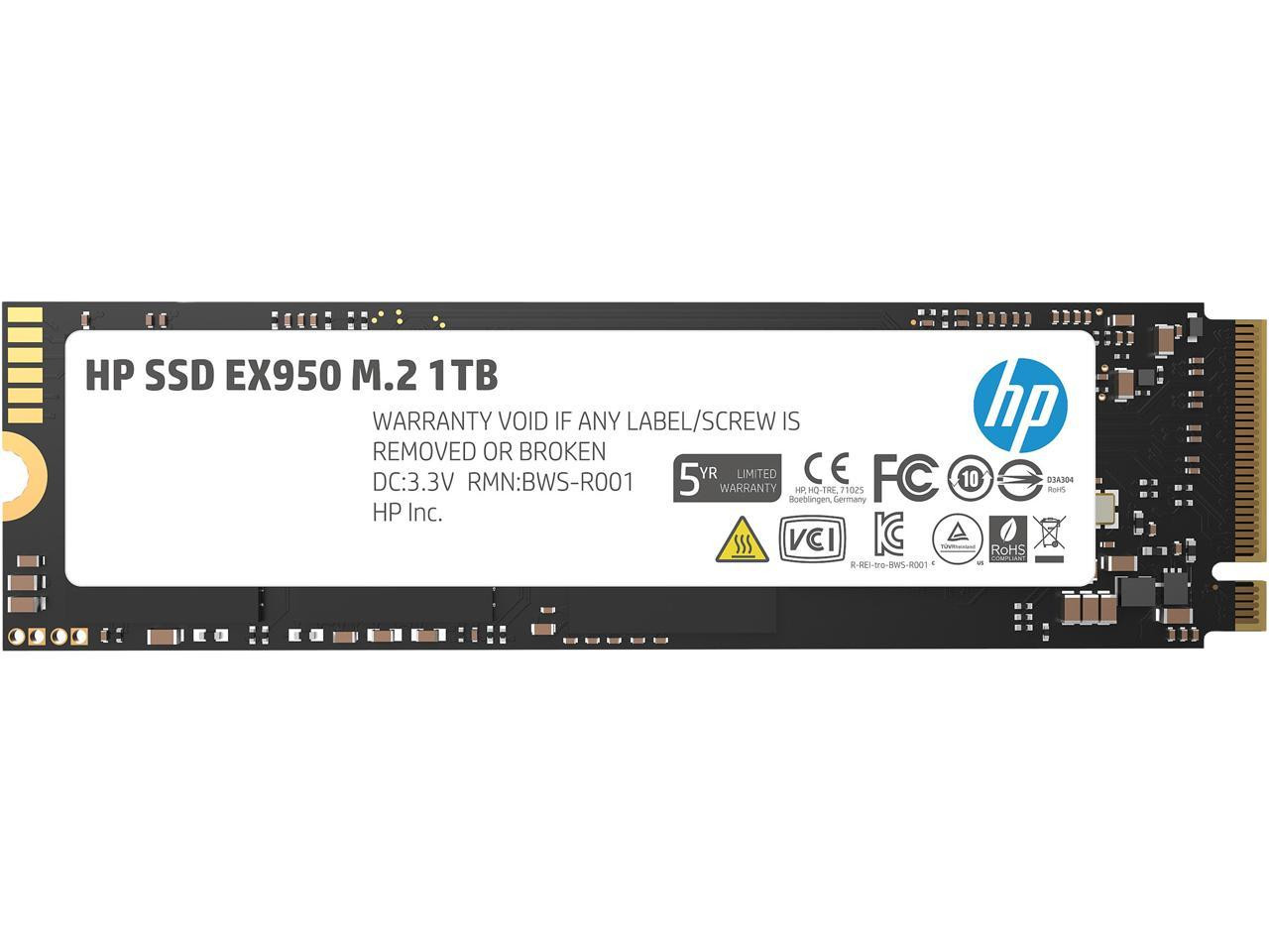 HP 1 TB Solid State Drive - M.2 2280 Internal - PCI Express NVMe