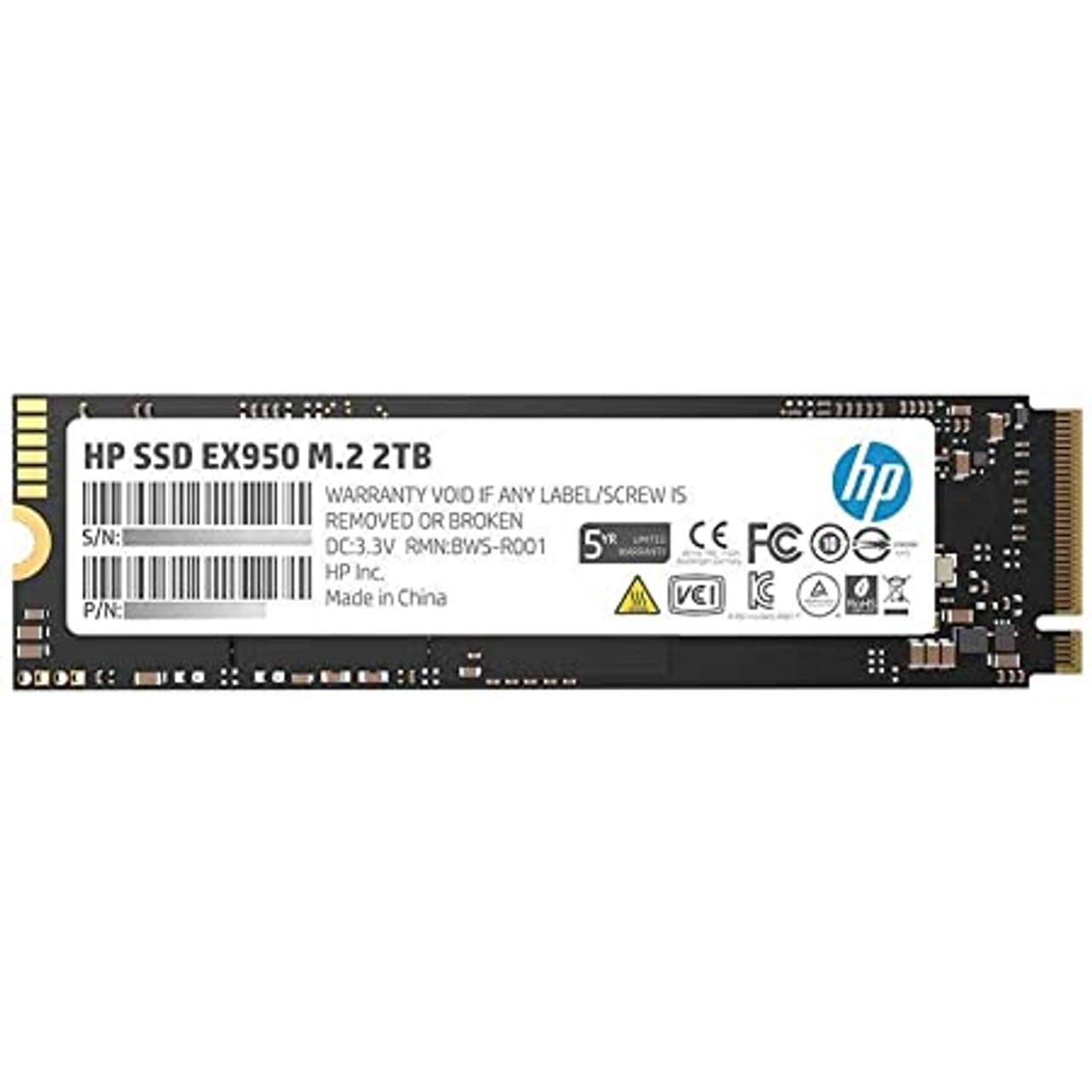 HP 2 TB Solid State Drive - Internal - PCI Express NVMe