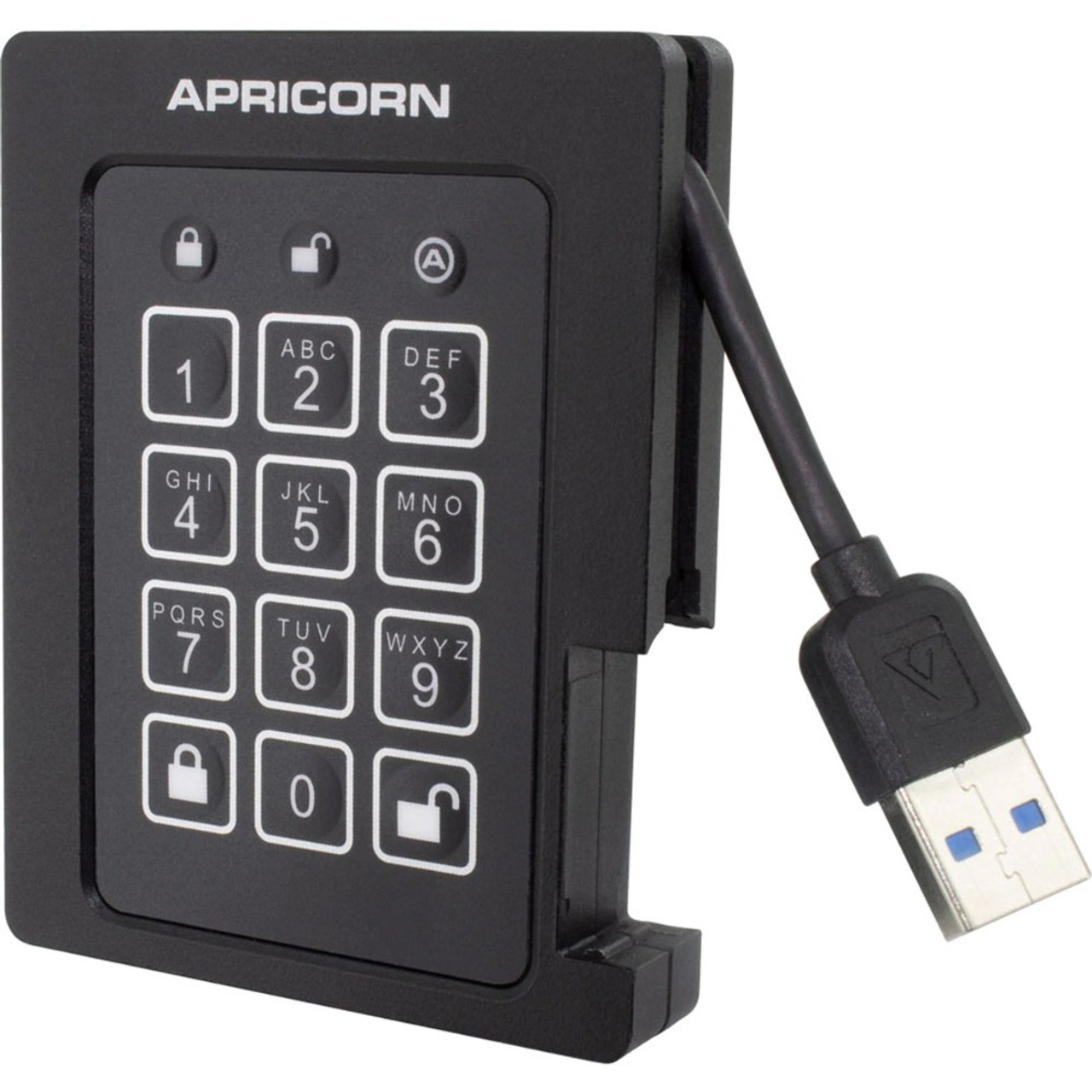 Apricorn Mass Storag Apricorn ASSD-3PL256-4TBF 4 TB Rugged Solid State Drive