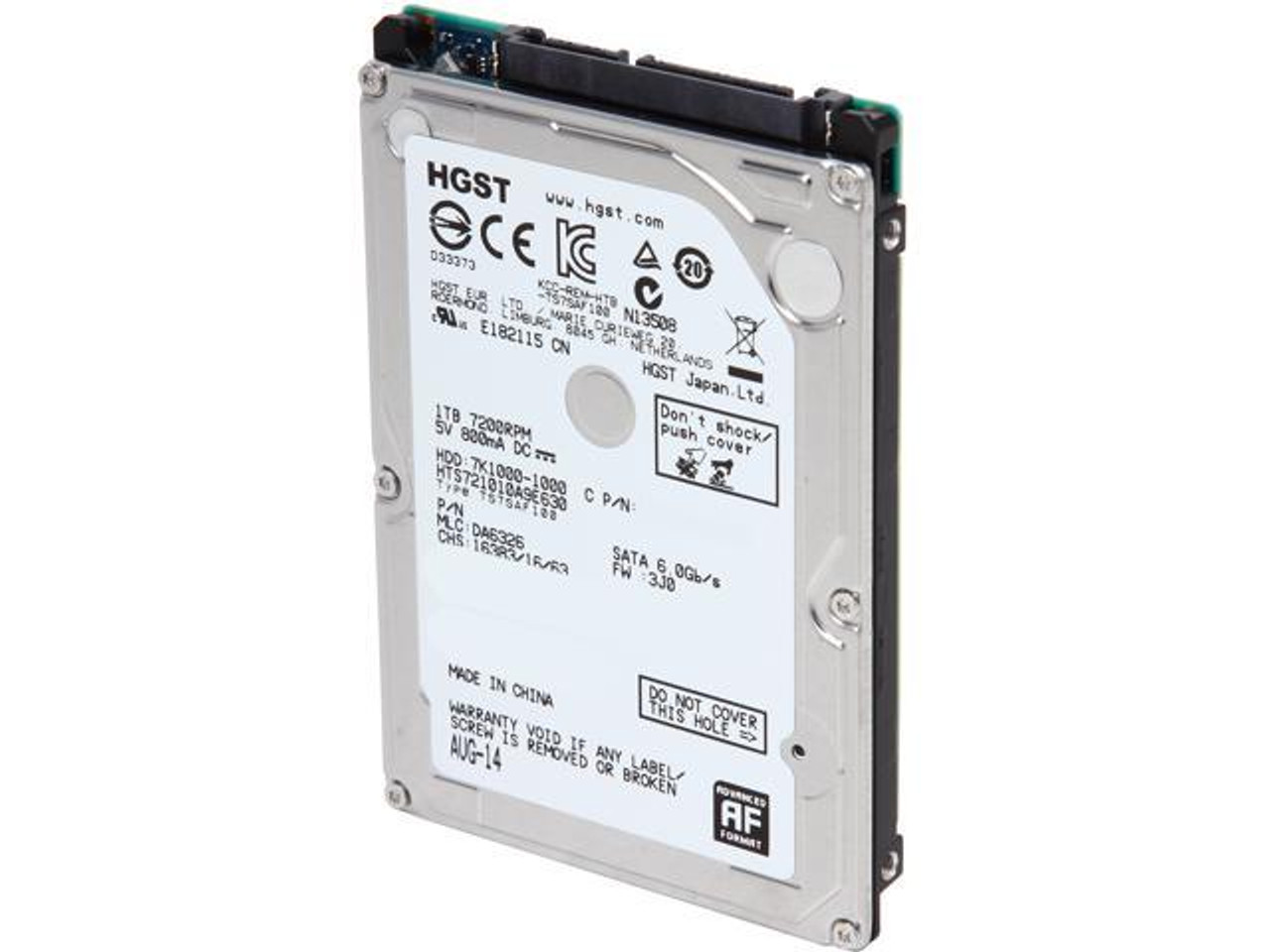 HGST Travelstar 7K1000 HTS721010A9E630 1 TB Hard Drive