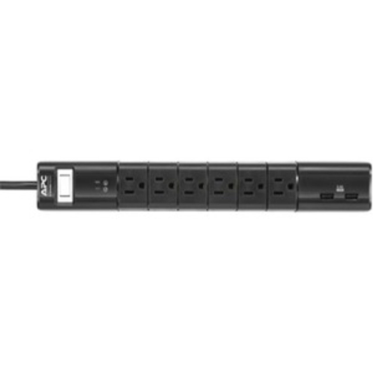 APC by Schneider Electric SurgeArrest Essential 6-Outlet Surge Suppressor/Protector