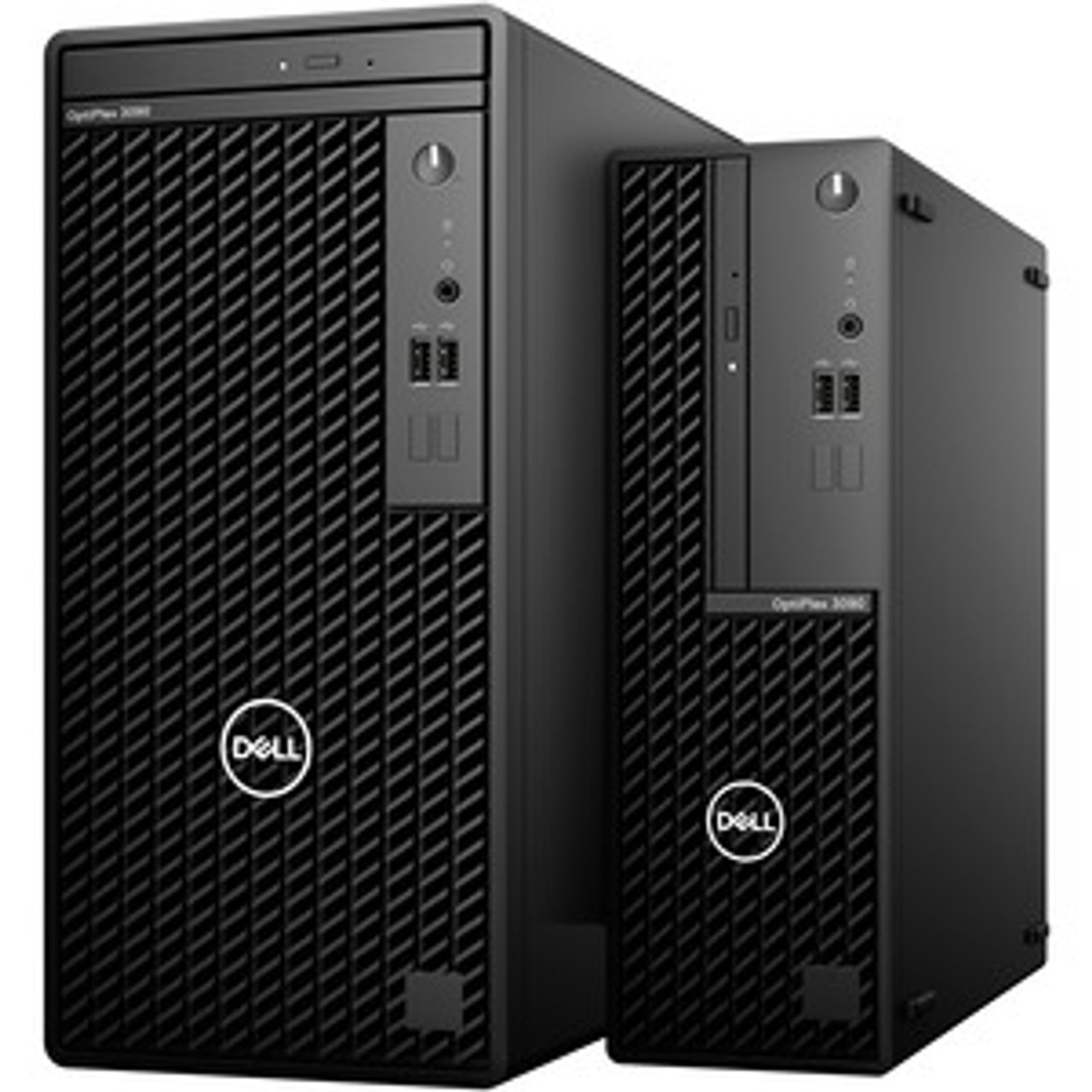 Dell OptiPlex 3000 3090 Desktop Computer - Intel Core i5 10th Gen i5-10505 Hexa-core (6 Core) 3.20 GHz - 8 GB RAM DDR4 SDRAM - 500 GB HDD - Small Form Factor - Black - KH5X8