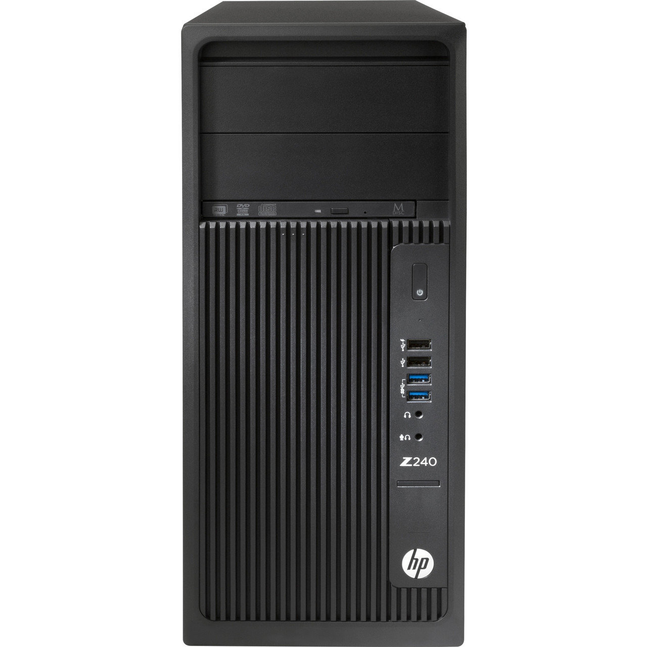 HP Z240 Workstation - 1 x Intel Xeon Quad-core (4 Core) E3-1230 v5 3.40 GHz  - 8 GB DDR4 SDRAM RAM - 1 TB HDD - Mini-tower - Black - Windows 10 Pro