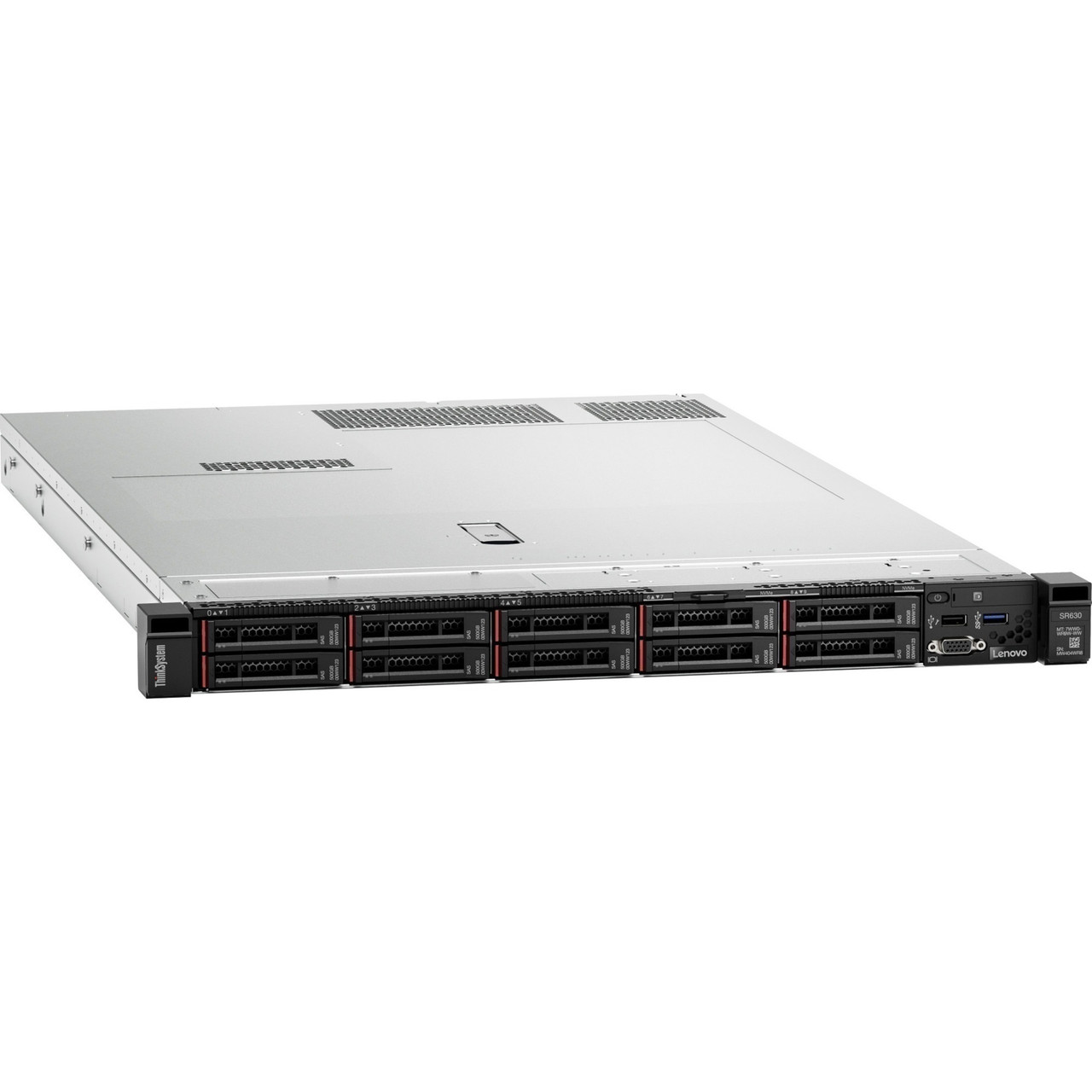 Lenovo ThinkSystem SR630 7X02A0GVNA 1U Rack Server - Intel - 16 GB RAM - Serial ATA, 12Gb/s SAS Controller