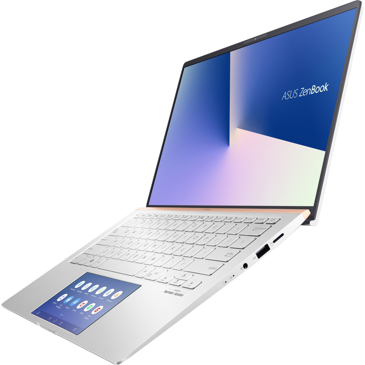 Asus ZenBook 14 UX434 UX434FLC-C72P-CA 14" Notebook - Full HD - 1920 x 1080 - Intel Core i7 10th Gen i7-10510U 1.80 GHz - 16 GB Total RAM - 512 GB SSD - Icicle Silver