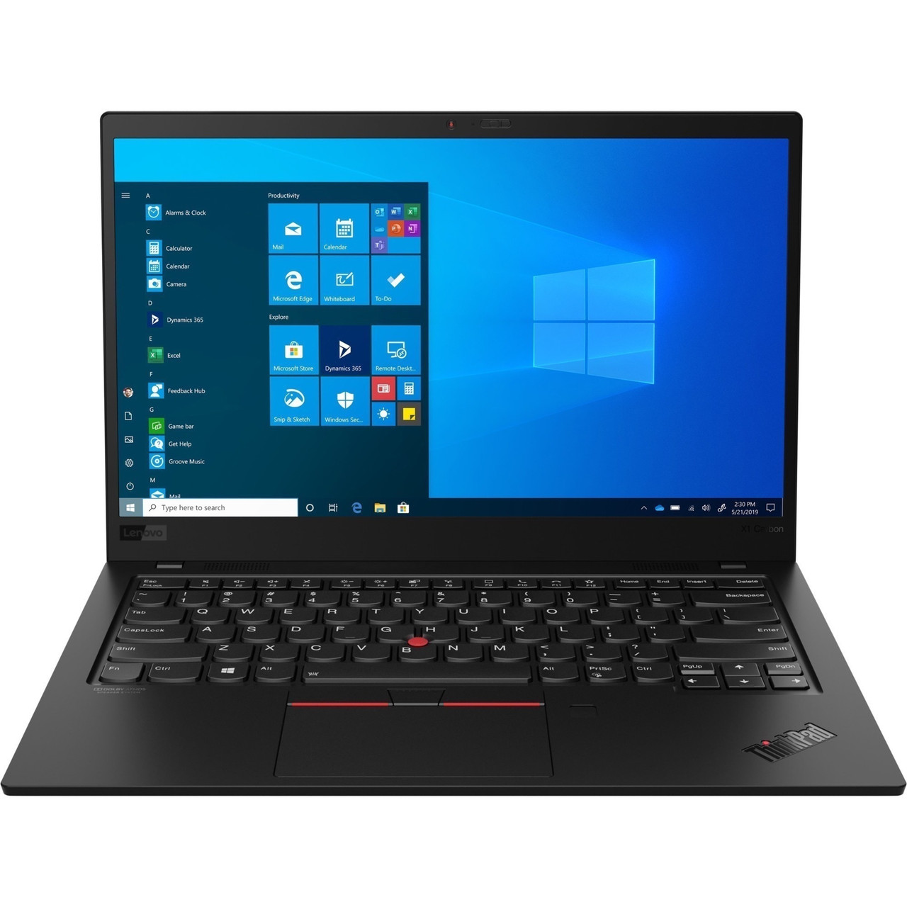 Lenovo ThinkPad X1 Carbon 8th Gen 20U90029US 14" Touchscreen Ultrabook - Full HD - 1920 x 1080 - Intel Core i7 10th Gen i7-10610U Quad-core (4 Core) 1.80 GHz - 16 GB Total RAM - 512 GB SSD - Black
