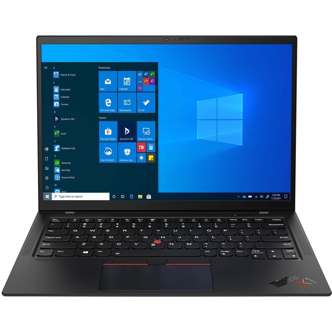 Lenovo ThinkPad X1 Carbon Gen 9 20XXSBYR00 14" Touchscreen Ultrabook - WUXGA - 1920 x 1200 - Intel Core i7 11th Gen i7-1185G7 Quad-core (4 Core) 3 GHz - 16 GB Total RAM - 256 GB SSD