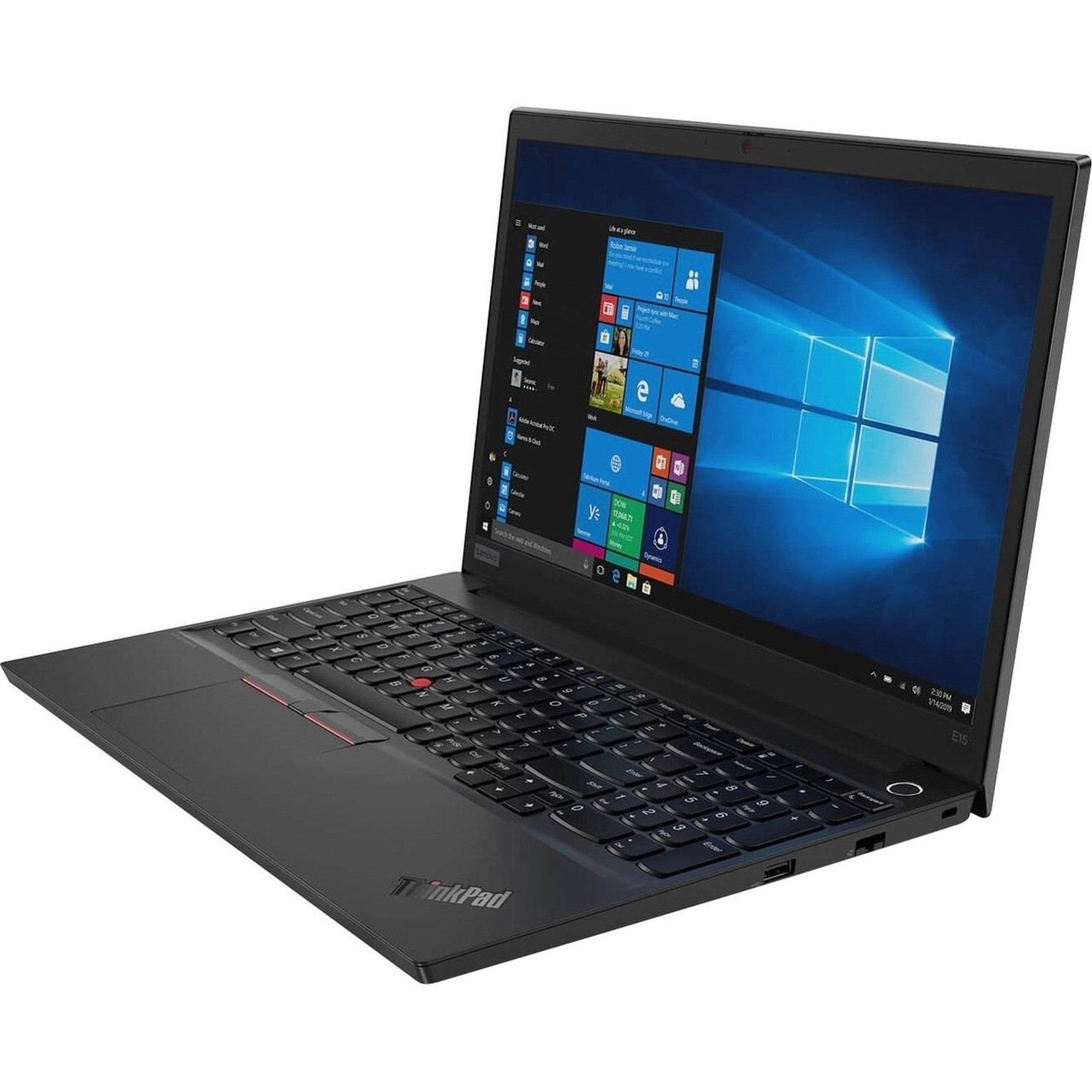 Lenovo ThinkPad E15 G2 20TES05T00 15.6" Notebook - Full HD - 1920 x 1080 - Intel Core i5 11th Gen i5-1135G7 Quad-core (4 Core) 2.40 GHz - 8 GB Total RAM - 256 GB SSD - Glossy Black - 20TES05T00