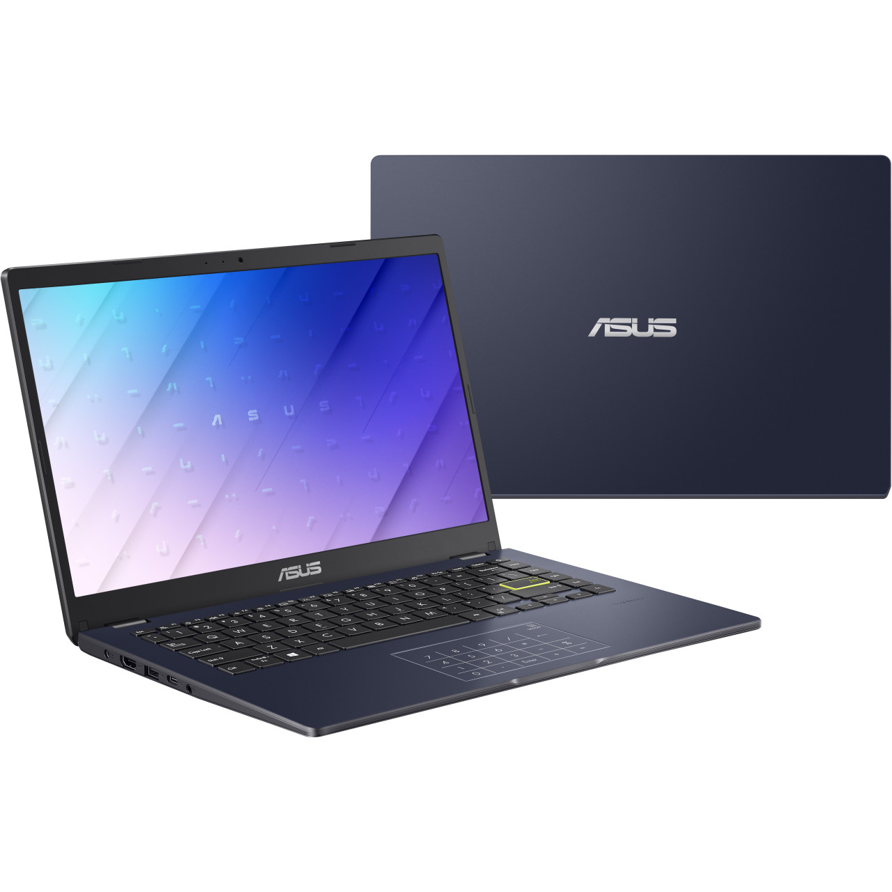 Asus E410 E410MA-QP1S-CB 14" Notebook - Full HD - 1920 x 1080 - Intel Pentium N5030 Quad-core (4 Core) 1.10 GHz - 8 GB Total RAM - 256 GB SSD - Star Black, Black - E410MA-QP1S-CB