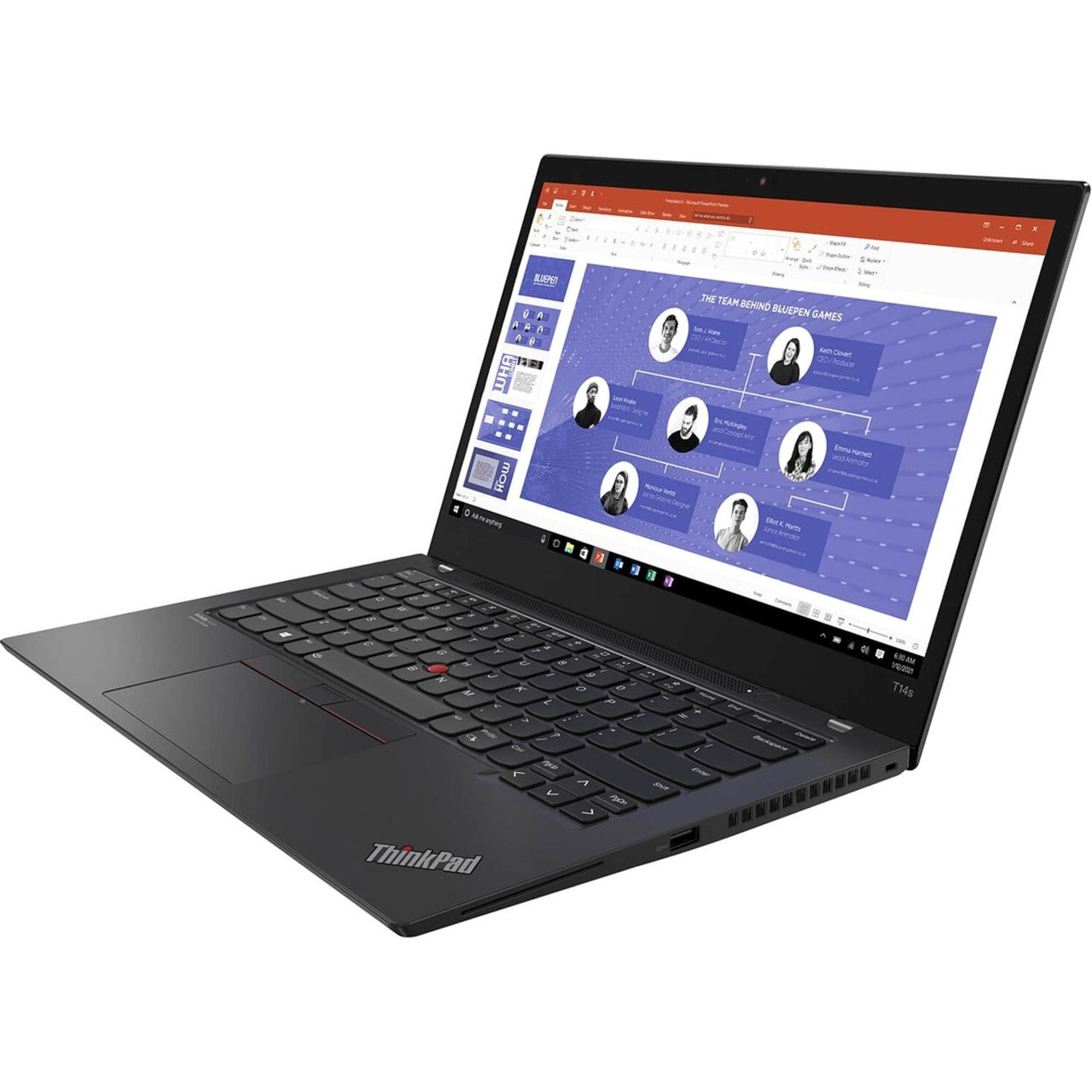 Lenovo ThinkPad T14s Gen 2 20WM0069US 14" Touchscreen Notebook - Full HD - 1920 x 1080 - Intel Core i5 11th Gen i5-1145G7 Quad-core (4 Core) 2.60 GHz - 16 GB Total RAM - 256 GB SSD - Storm Gray - 20WM0069US