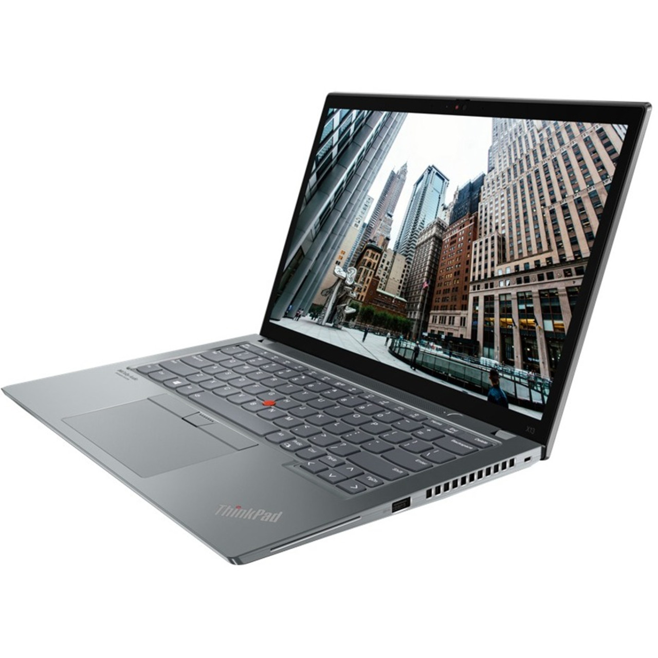 Lenovo ThinkPad X13 Gen 2 20WK005RUS 13.3" Touchscreen Notebook - WUXGA - 1920 x 1200 - Intel Core i7 11th Gen i7-1185G7 Quad-core (4 Core) 3 GHz - 16 GB Total RAM - 512 GB SSD - Storm Gray - 20WK005RUS