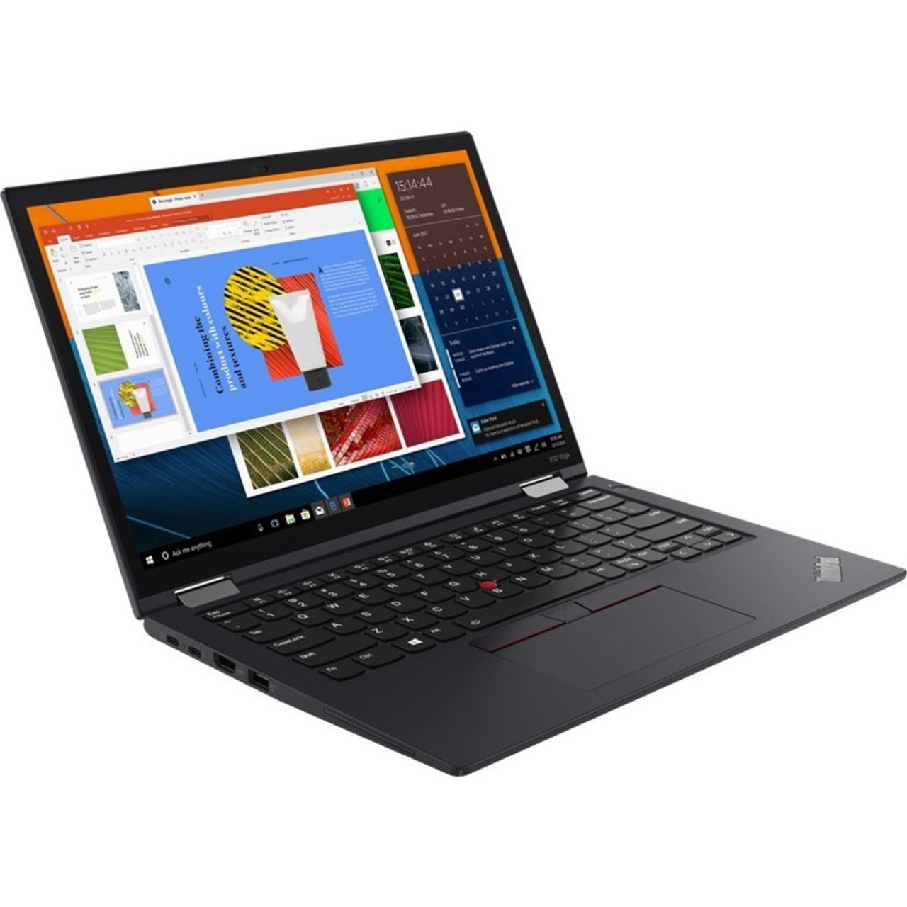 Lenovo ThinkPad X13 Yoga Gen 2 20W80030US 13.3" Touchscreen Convertible 2 in 1 Notebook - WUXGA - 1920 x 1200 - Intel Core i5 11th Gen i5-1145G7 Quad-core (4 Core) 2.60 GHz - 16 GB Total RAM - 512 GB SSD - Black - 20W80030US