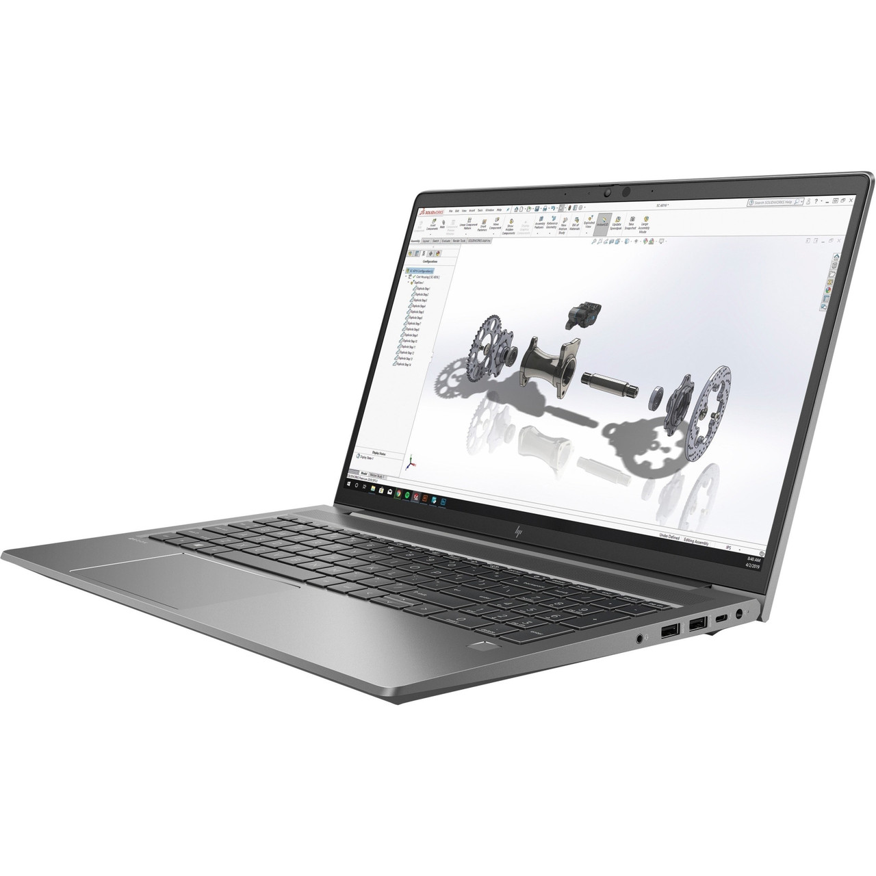 HP ZBook Power G7 15.6" Mobile Workstation - Intel Core i7 10th Gen i7-10850H Hexa-core (6 Core) 2.70 GHz - 32 GB Total RAM - 512 GB SSD - 4K0C9US#ABA